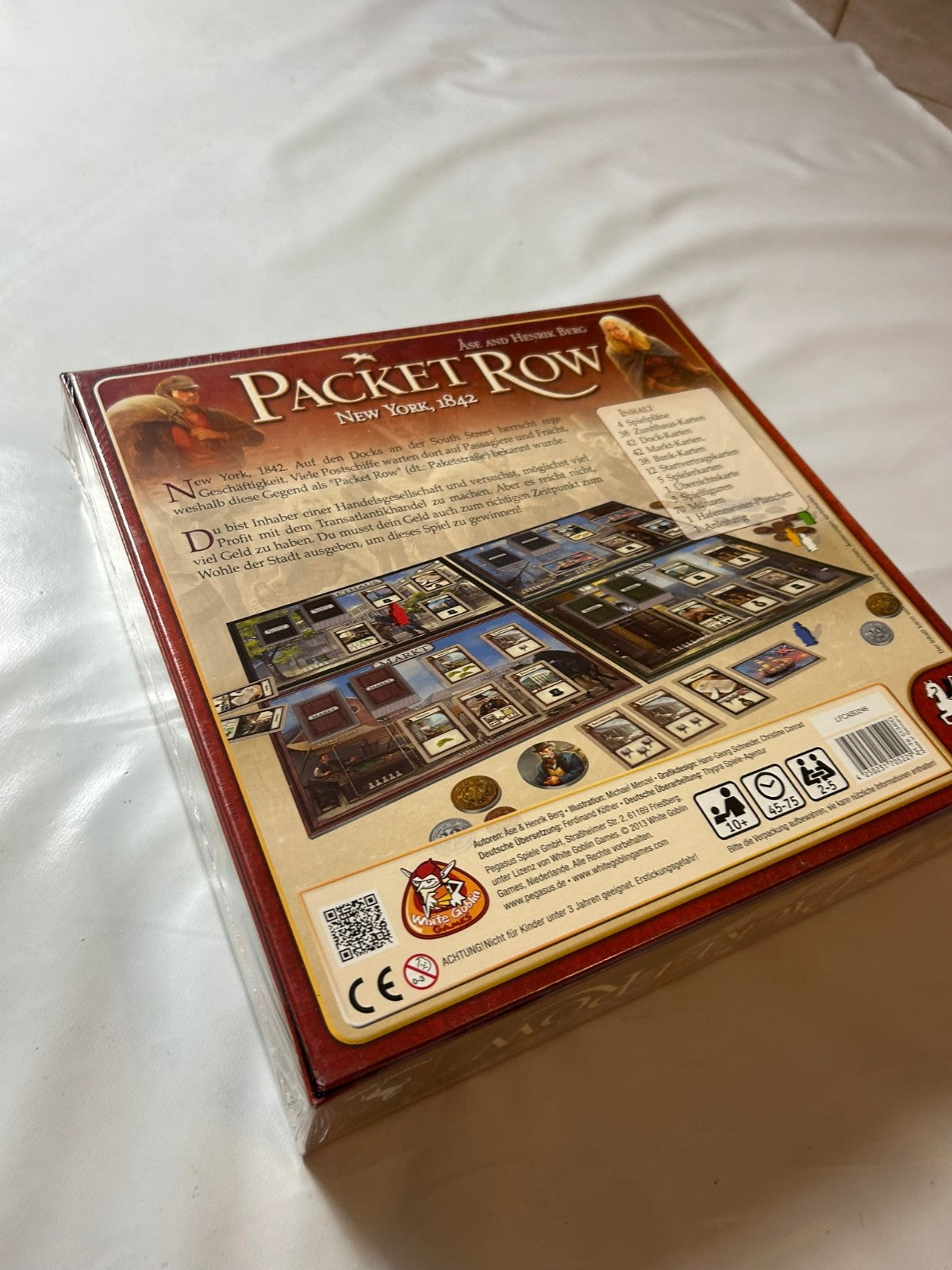 Packet Row: New York, 1842 Pegasus Spiele Gesellschaftsspiel - Neu in Folie - Ansicht 9