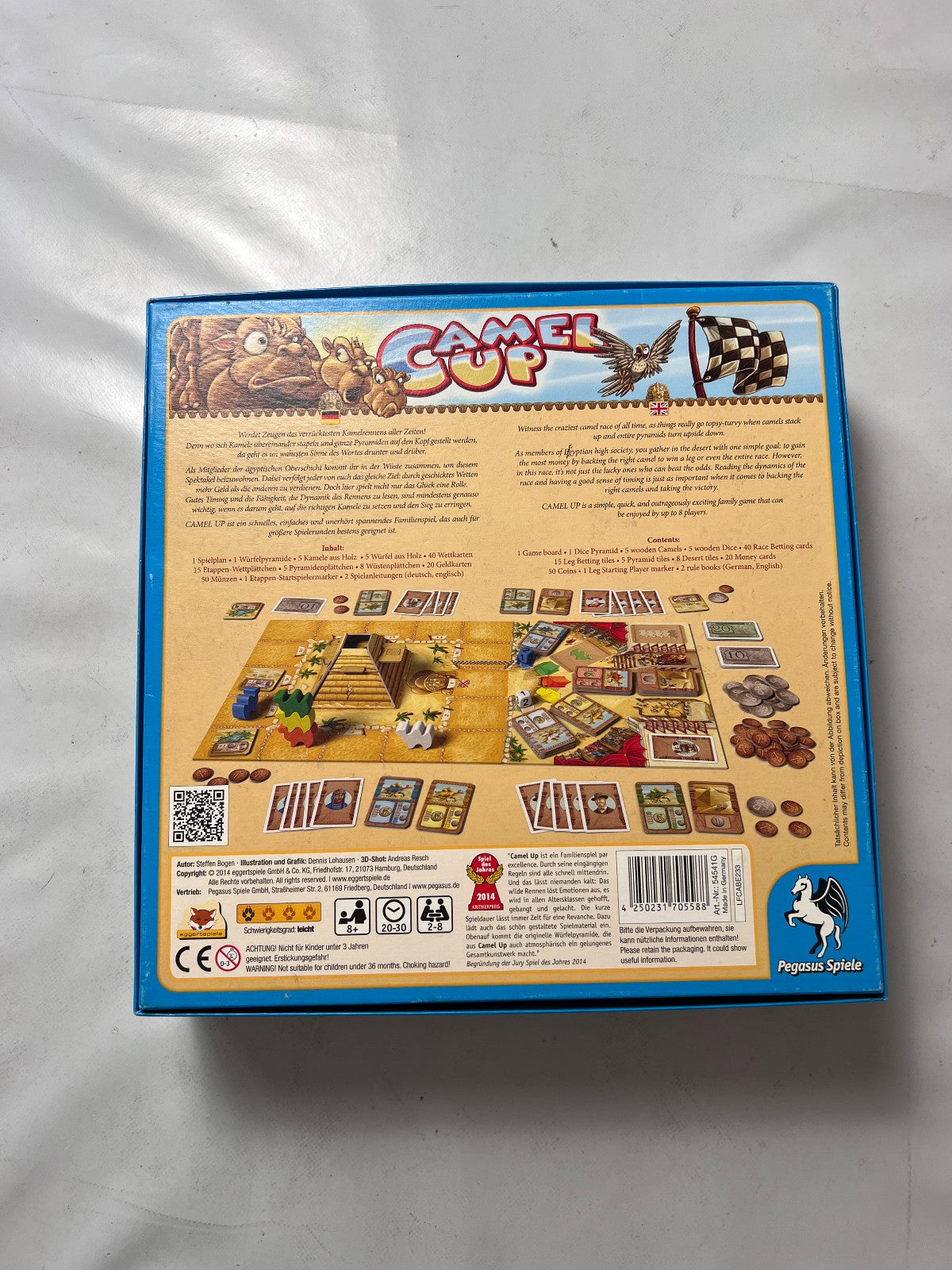 Pegasus Camel Up Gesellschaftsspiel Camel Cup Vollständig - Ansicht 9
