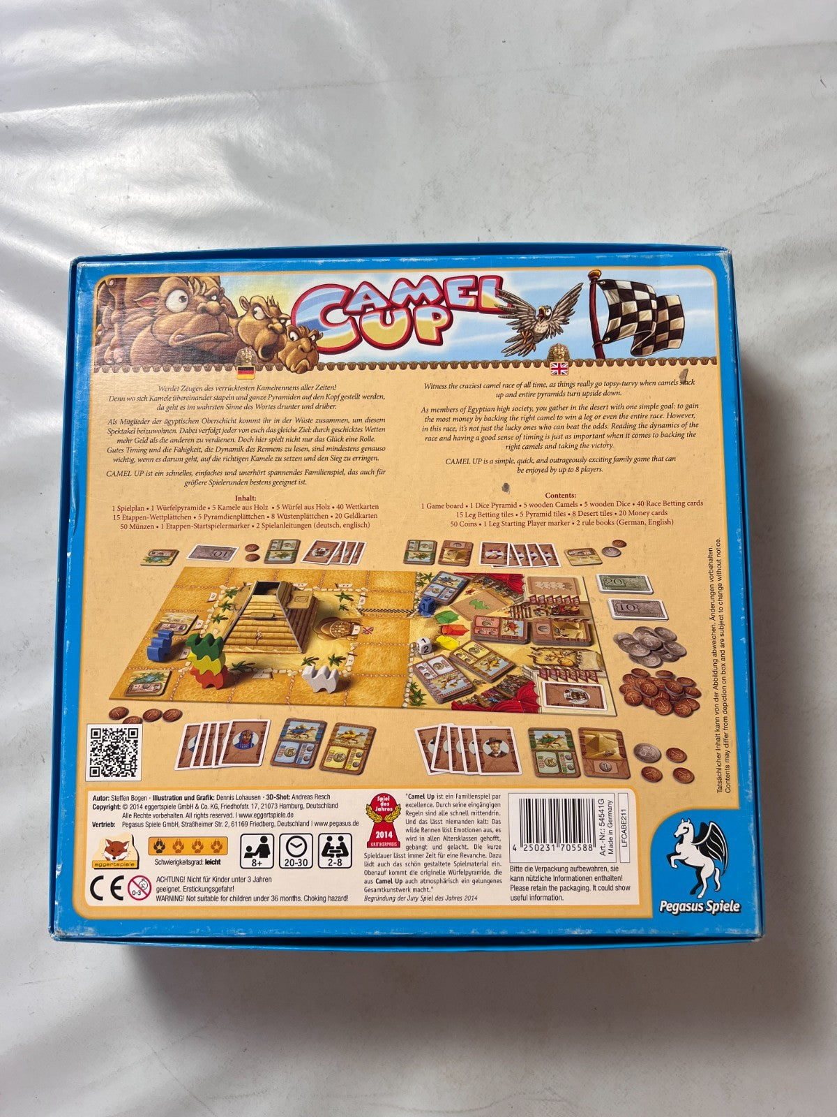 Pegasus Camel Up Gesellschaftsspiel - Camel Cup - Vollständig - Ansicht 9