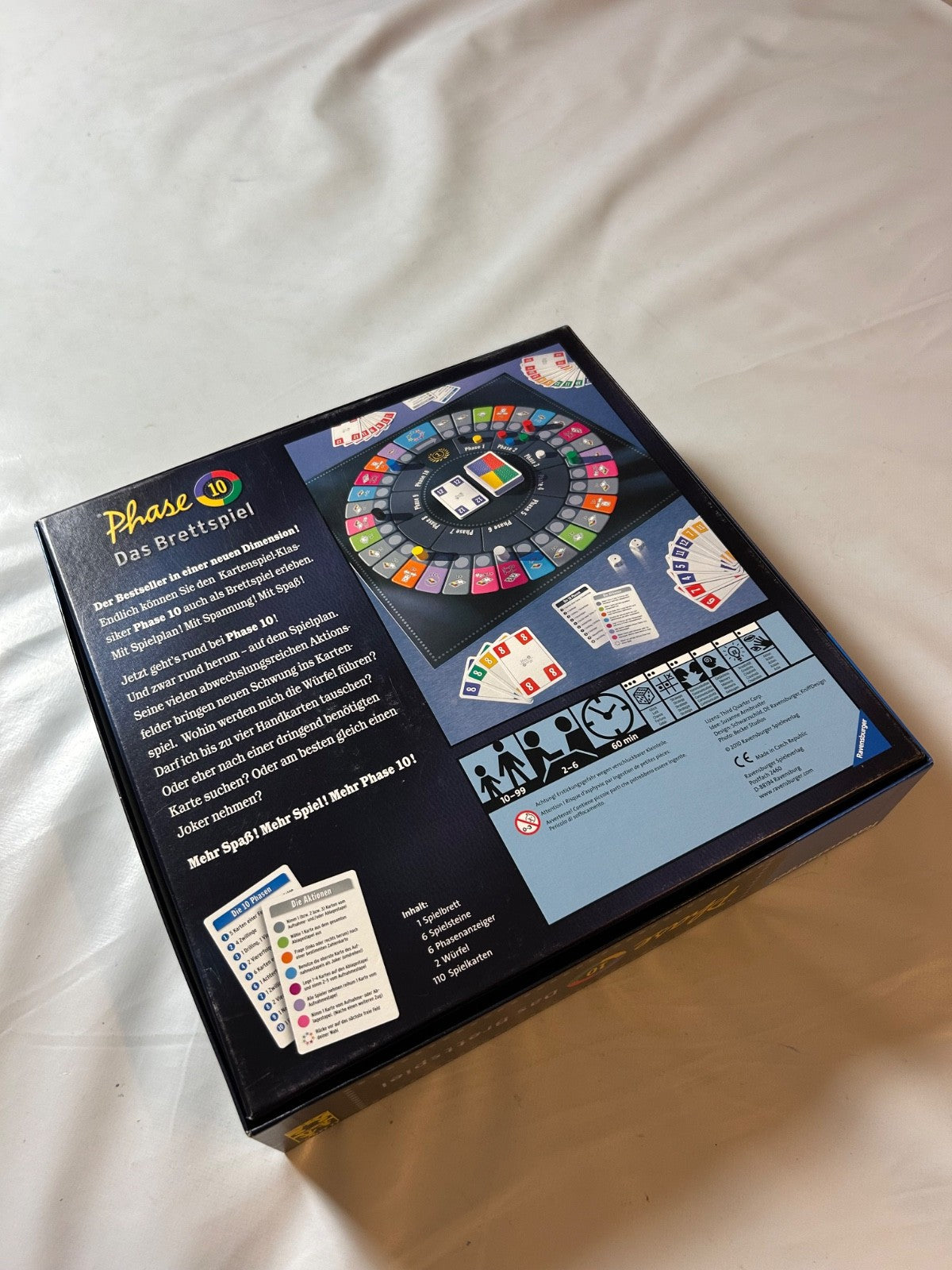 Phase 10 Brettspiel Spiel Gesellschaftsspiel Ravensburger Unbespielt - Ansicht 16