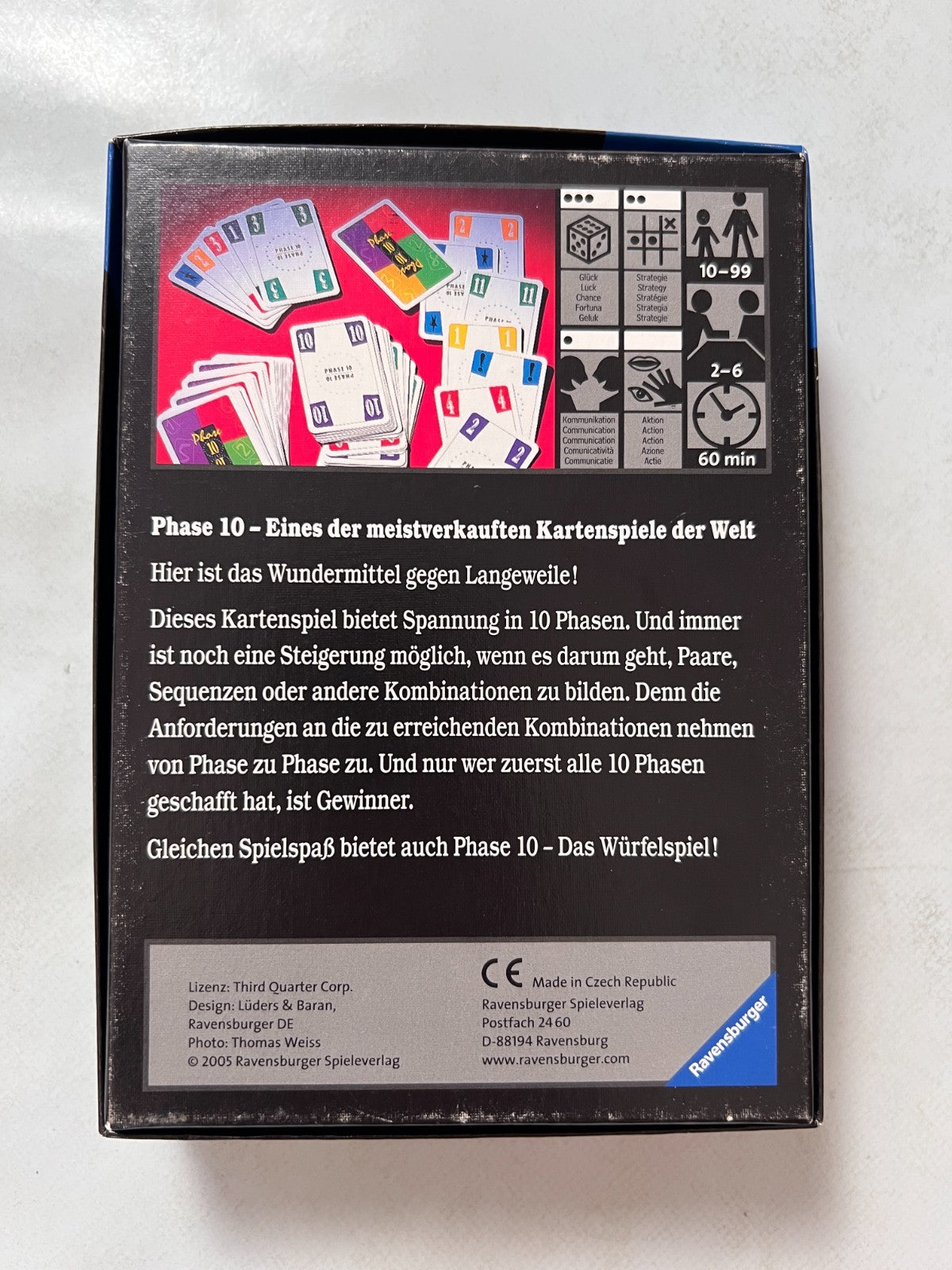 Phase 10 - Ravensburger 2001- Vollständig - Ansicht 9