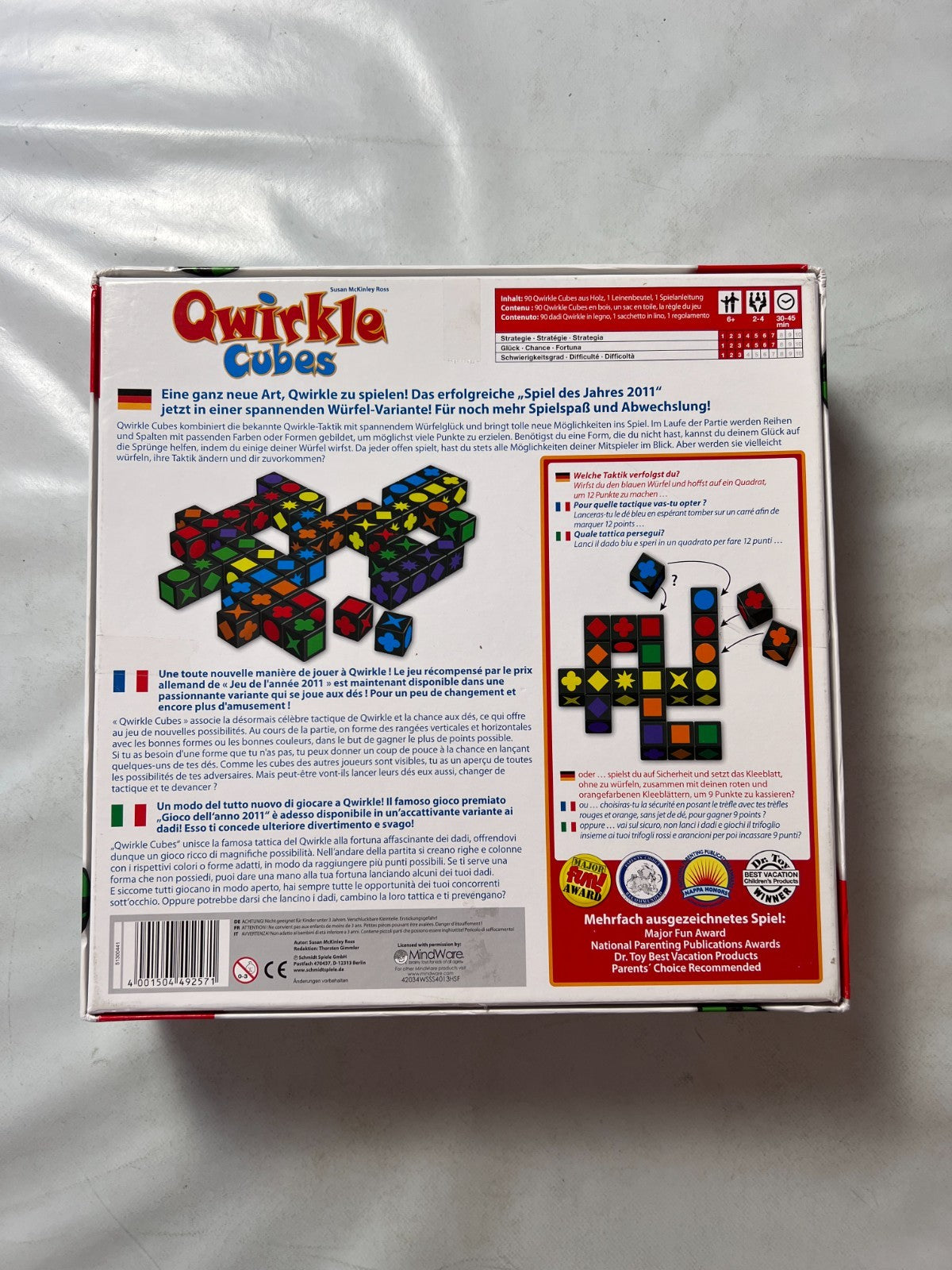 Qwirkle Cubes - Schmidt Spiele - Vollständig - Ansicht 9