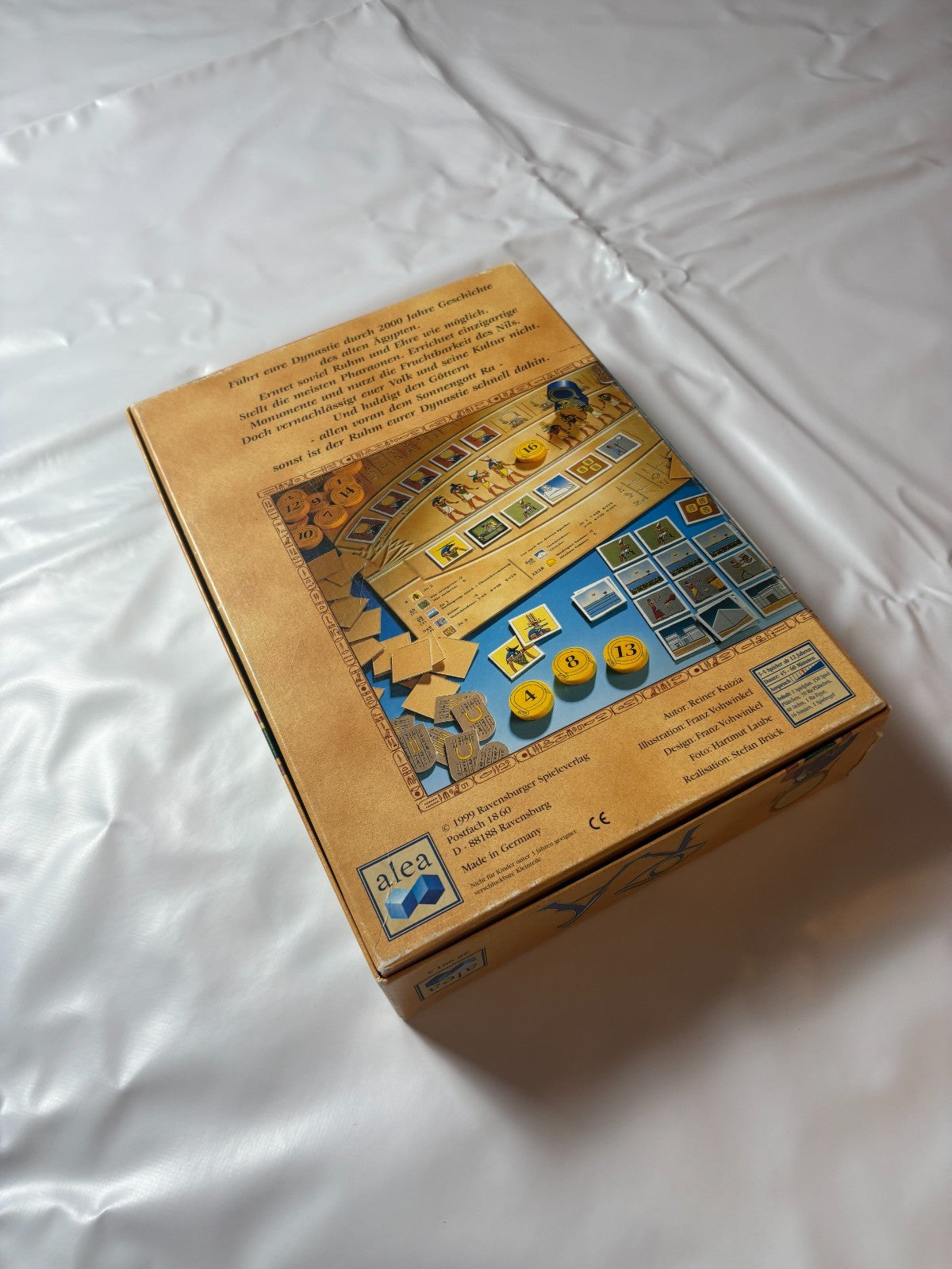 Ra Alea Ravensburger 1999 komplett Reiner Knizia Strategiespiel - Vollständig - Ansicht 15