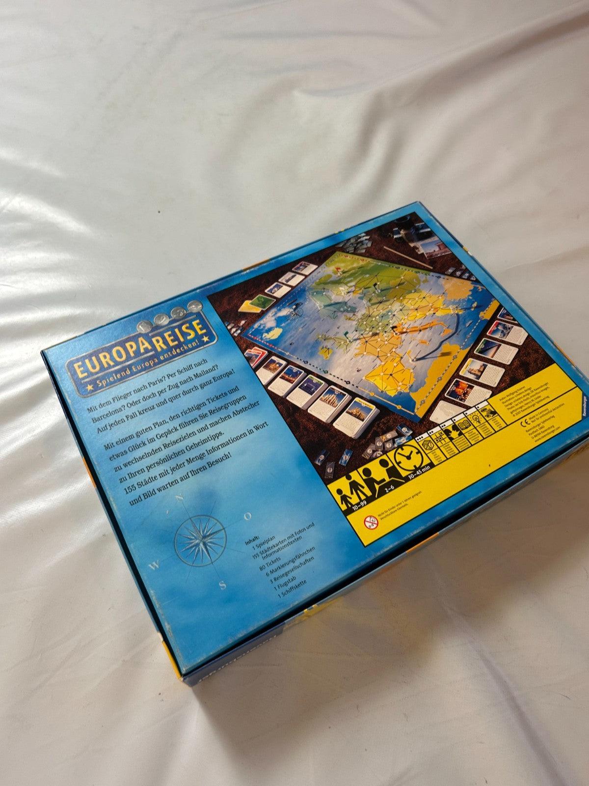 Ravensburger Europareise Gesellschaftsspiel 2007 - Vollständig - Ansicht 14