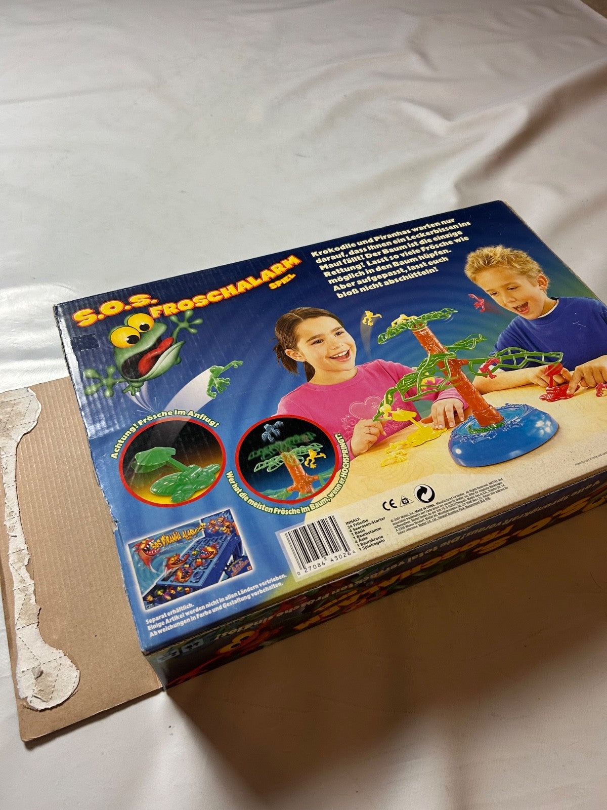 S.O.S. Froschalarm Brettspiel Kinderspiel Spiel Mattel vollständig - Ansicht 9