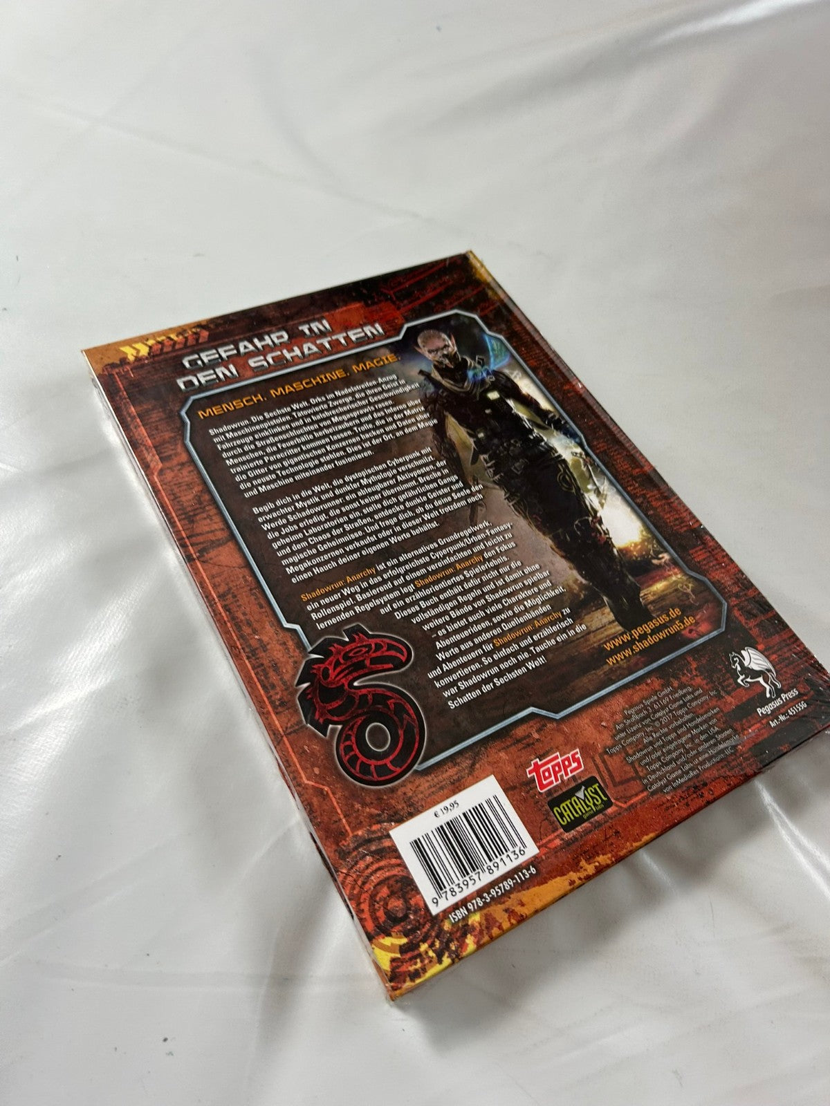 Shadowrun 5 Anarchy Regel Werk Hardcover Pegasus Spiele NEU in Folie - Ansicht 9