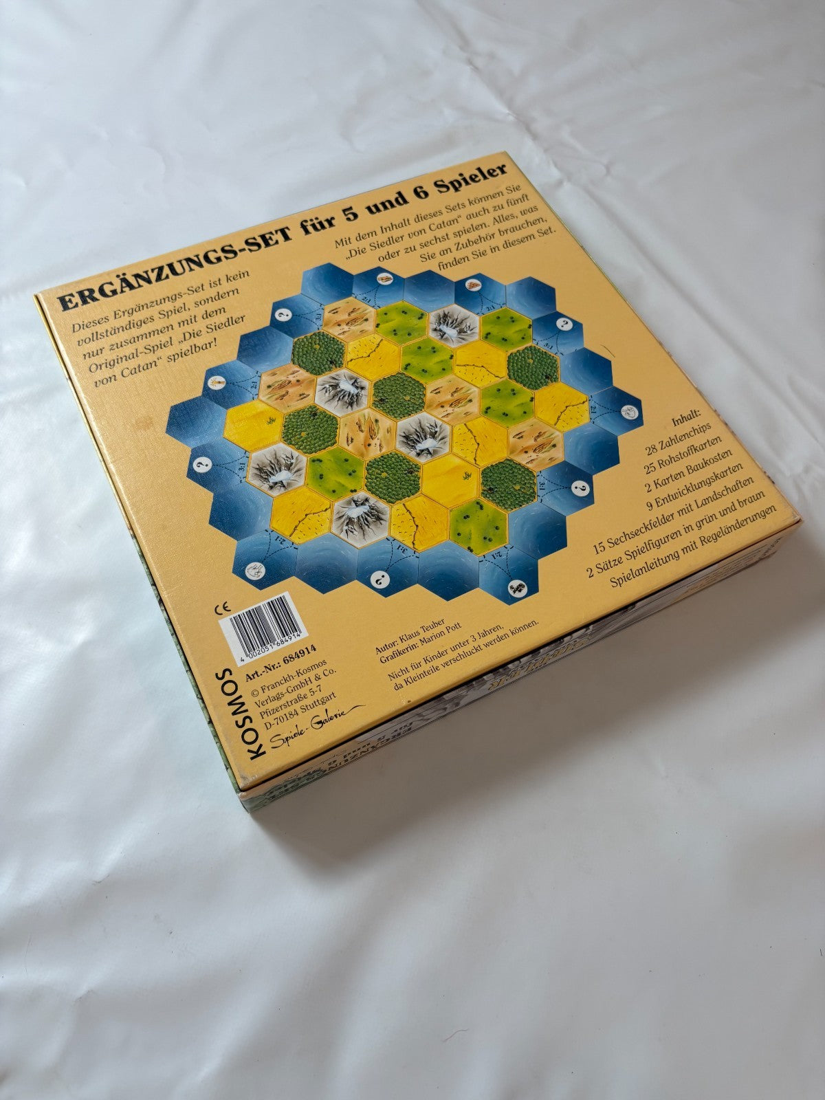 Siedler von Catan - Ergänzungs-Set 5 + 6 Spieler Holz - Unbespielt - Ansicht 13