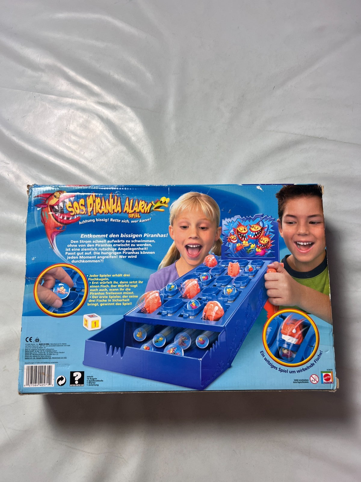 SOS Piranha Alarm - Mattel - Kinderspiel - ab 5 Jahre - Vollständig - Ansicht 10