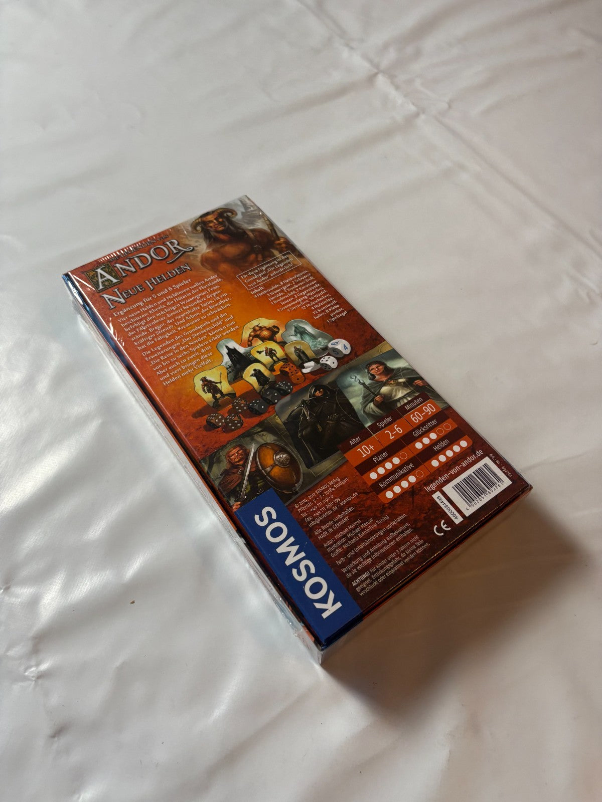 Spiel Die Legenden von Andor - Neue Helden Erweiterung (Kosmos-Spiele) NEU/OVP - Ansicht 9