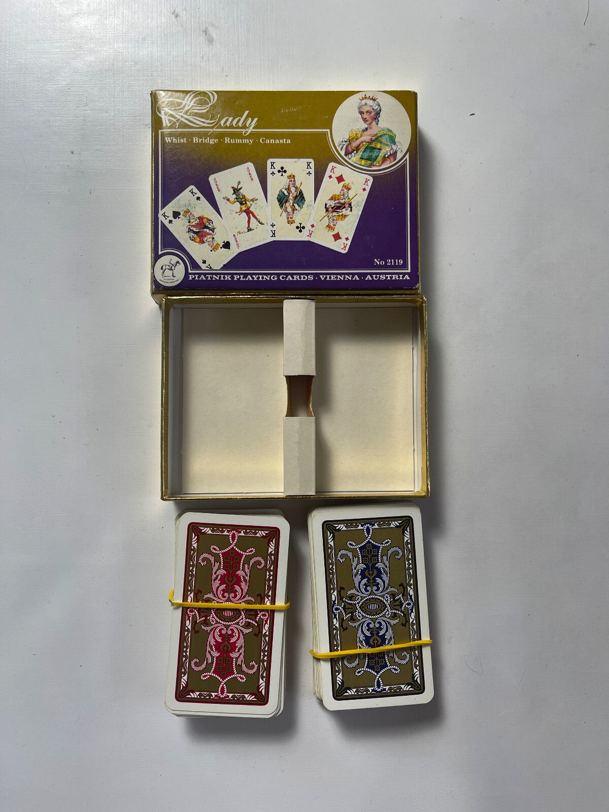Spielkarten Lady Piatnik 2119 Österreich Kartenspiel - Vollständig - Ansicht 6