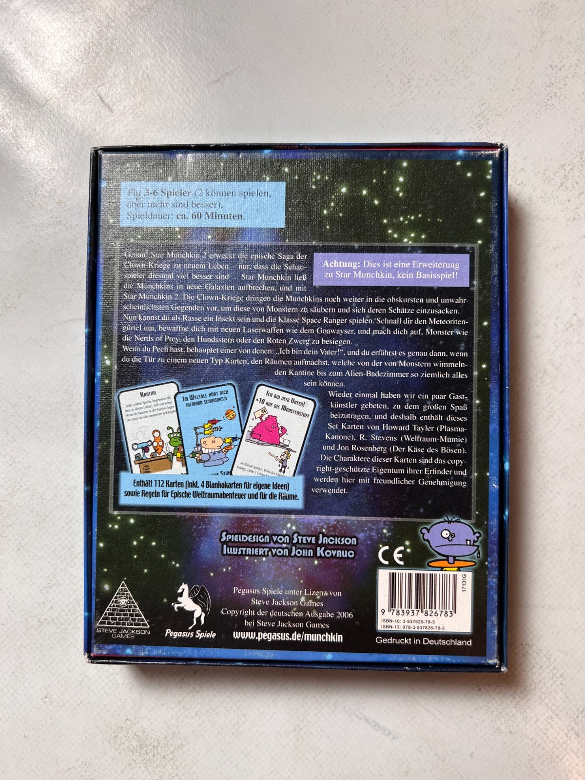 Star Munchkin 2: ClownKriege Kartenspiel Pegasus Vollständig - Ansicht 8