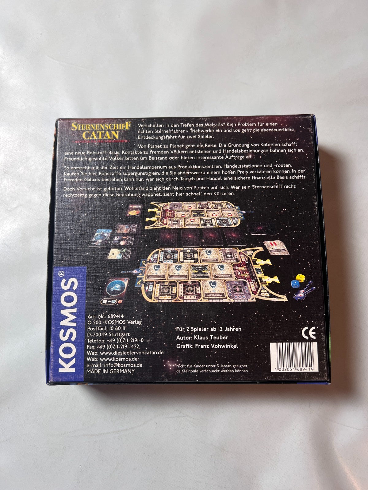 STERNENSCHIFF CATAN Kosmos Spiel für 2 - Vollständig - Ansicht 9