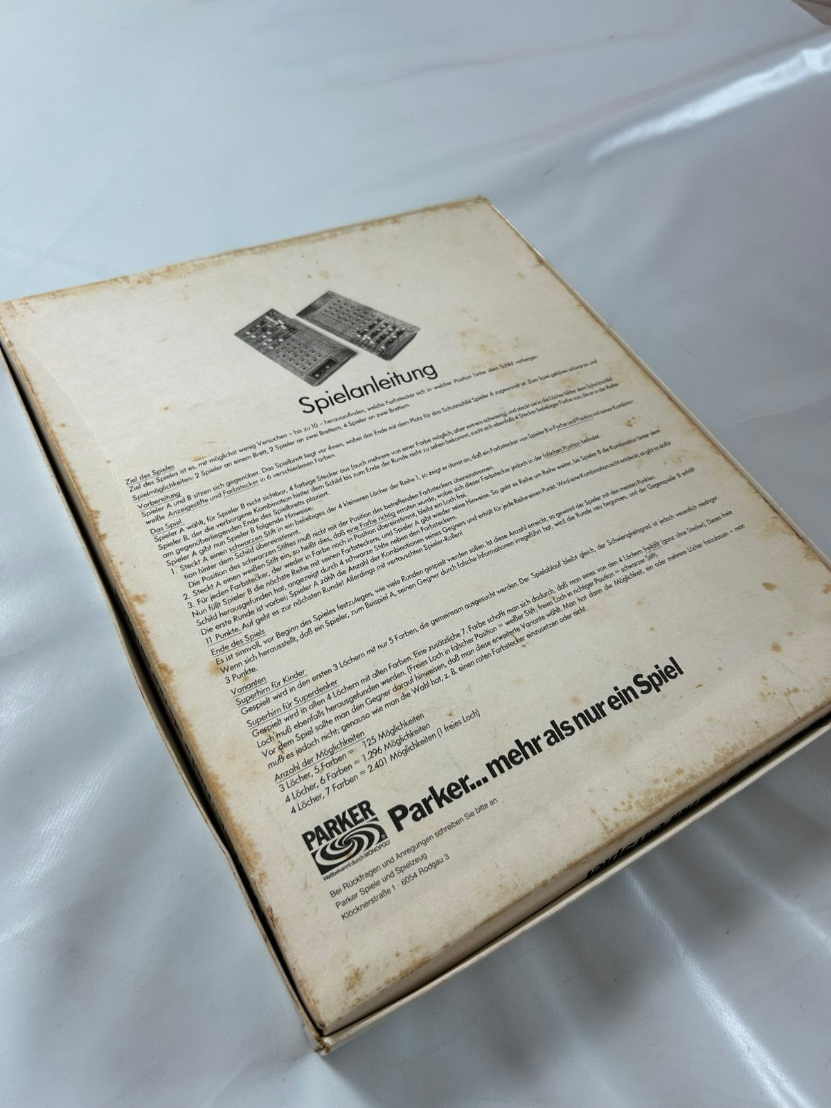 SUPERHIRNDOPPEL PARKER 1975 ZWEIBRETT VERSION NR. 6111068 Vollständig - Ansicht 11