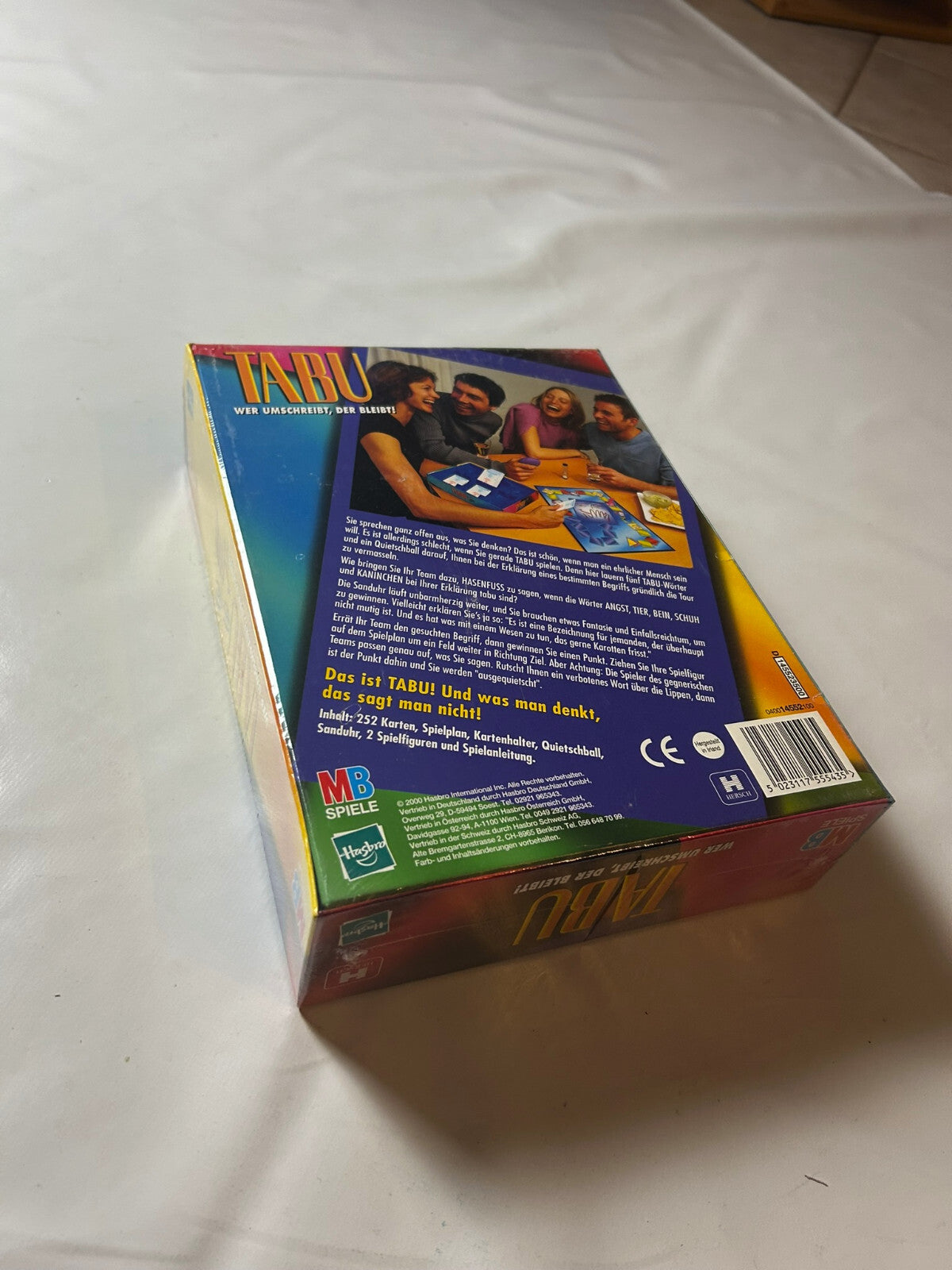 Tabu Edition Parker 2000 Gesellschaftsspiel Brettspiel Spiel - NEU IN FOLIE - Ansicht 9