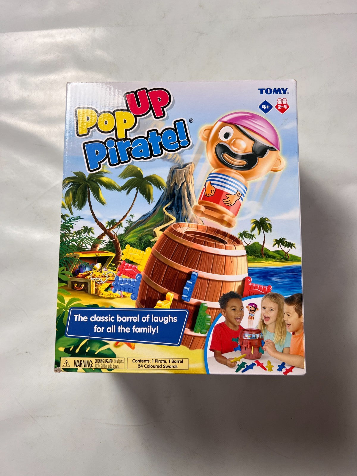 TOMY Piratenspiel Geschicklichkeit Kinderspiel "Pop Up Pirate" Vollständig - Ansicht 10