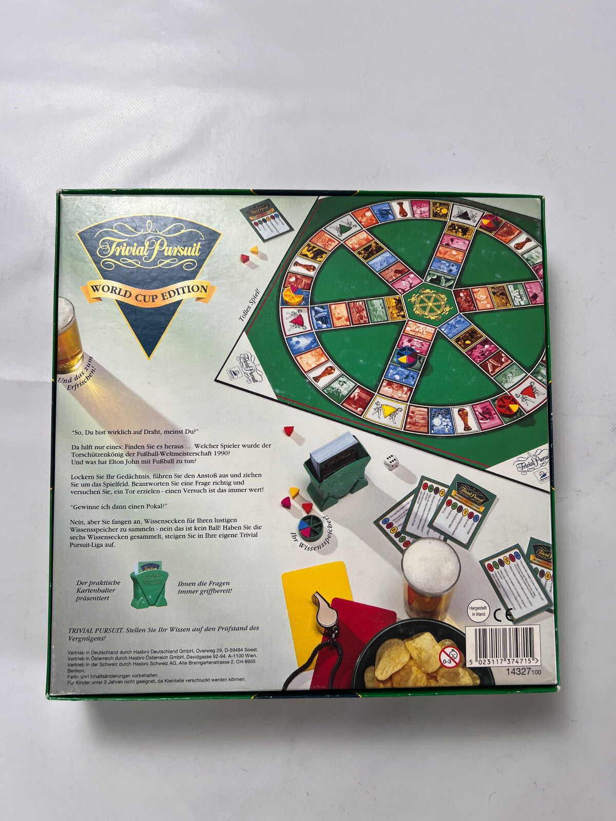 TRIVAL PURSUIT World Cup Edition France 98 Fußball Wissen Kult Spiel komplett - Ansicht 9