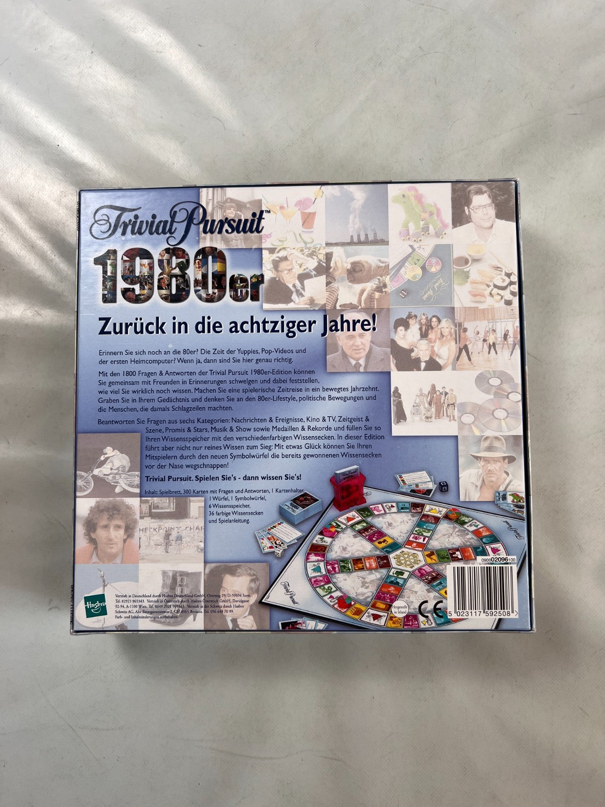 Trivial Pursuit 1980er Zurück in die 80er Jahre Hasbro 2000 Vollständig - Ansicht 9