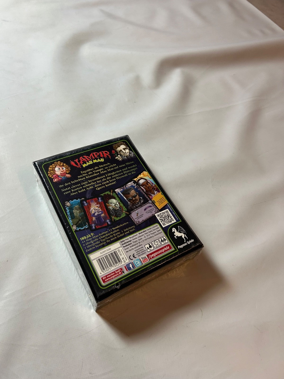 Vampir Mau Mau Pegasus Spiele Kartenspiel Familien - NEU in Folie - Ansicht 9