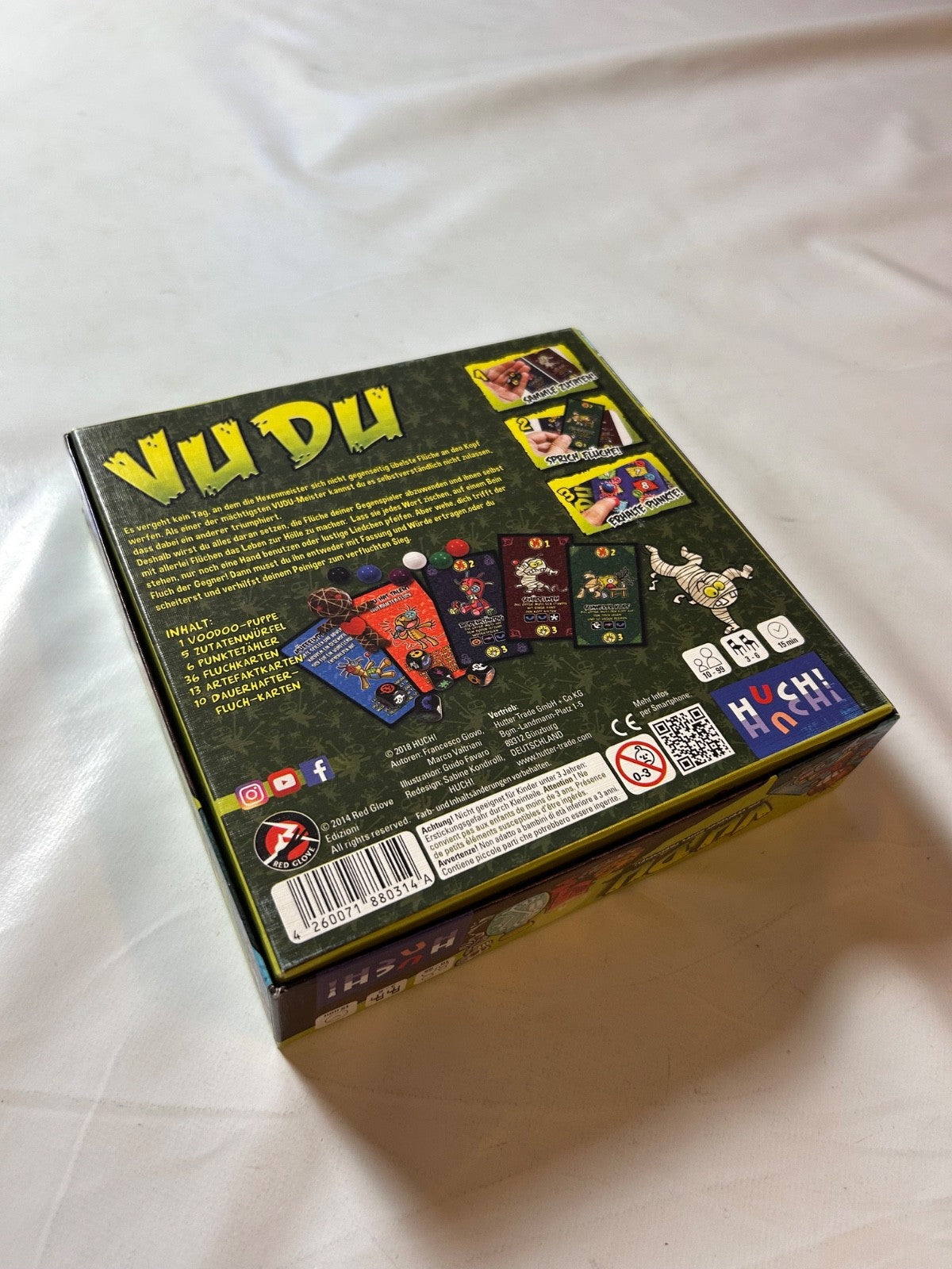 VUDU Vu du Huch Gesellschaftsspiel ein verflucht gutes Partyspiel Vollständig - Ansicht 11