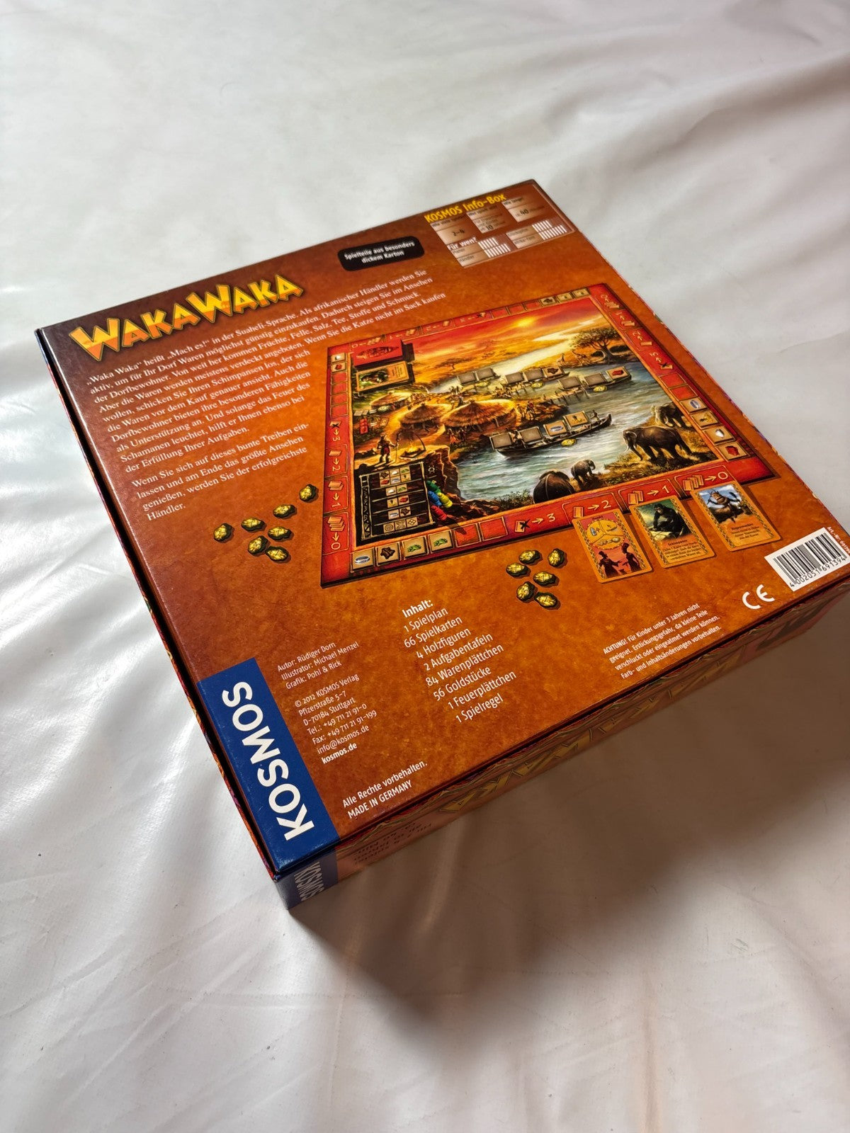 Waka Waka Heisse Märkte, Coole Händler Brettspiel, Kosmos Vollständig - Ansicht 11