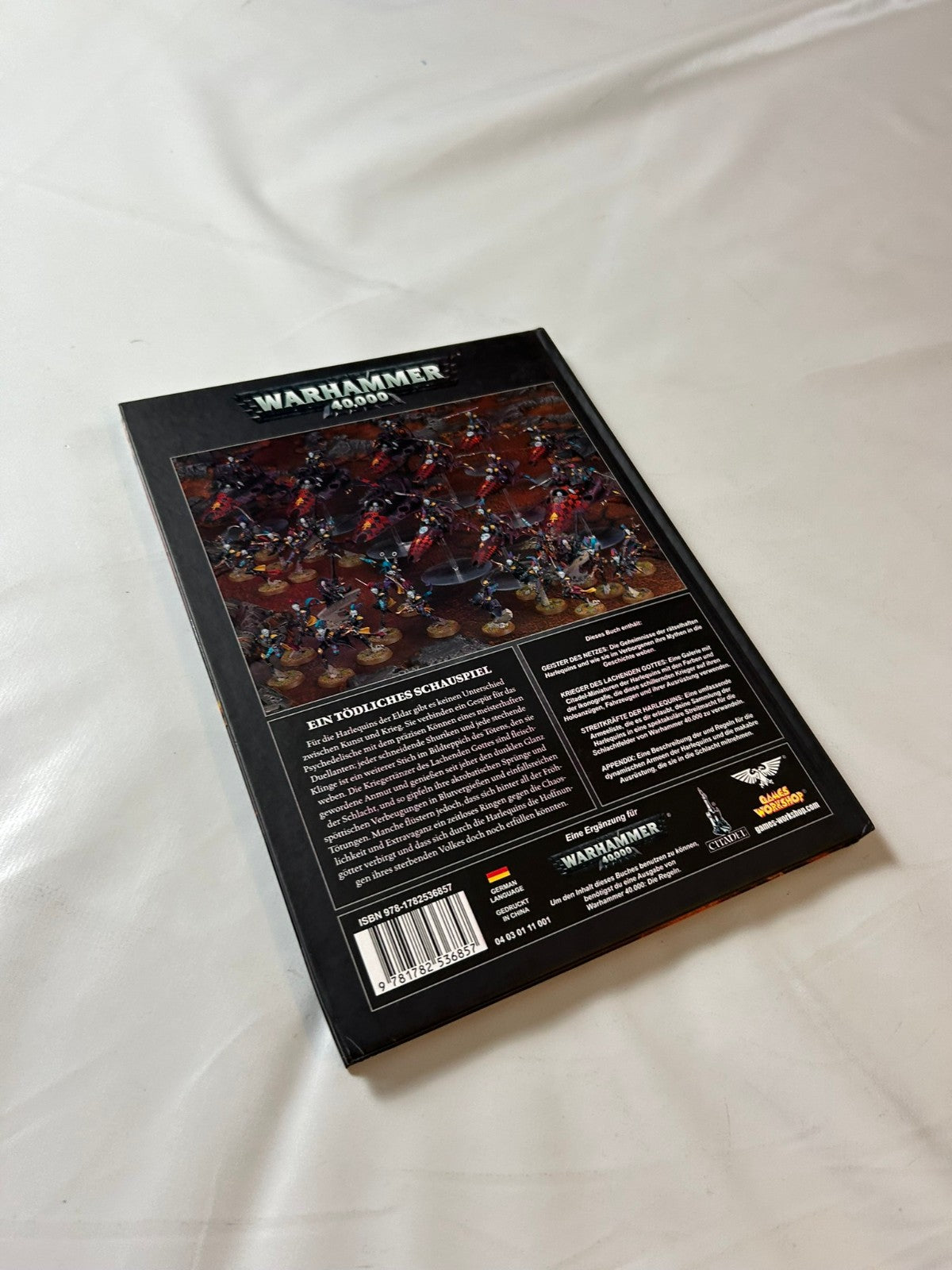 Warhammer 40K Codex Eldar Harlequins Hardcover Deutsch - Ansicht 10
