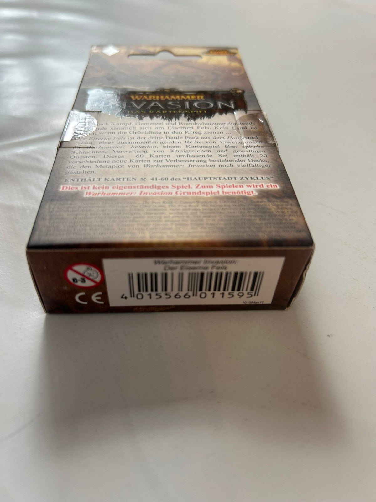 Warhammer Invasion Der Eiserne Fels Battle Pack Deutsch Unbespielt - Ansicht 10