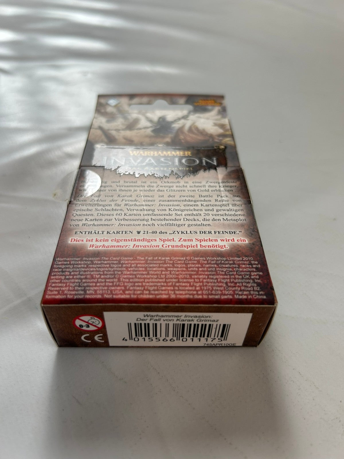 Warhammer Invasion der Fall von Karak Grimaz Battle Pack Deutsch Unbespielt - Ansicht 8