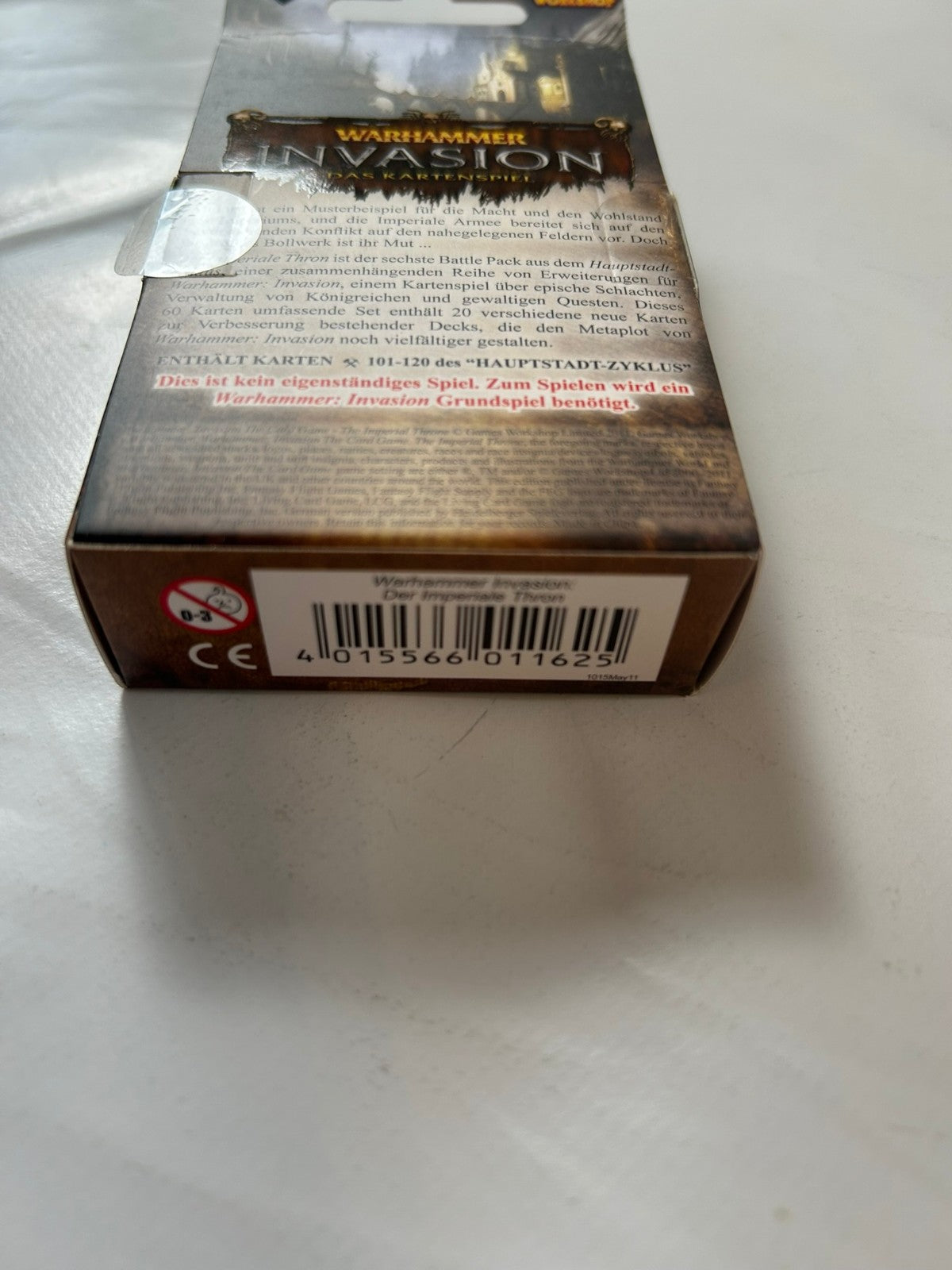 Warhammer Invasion Der Imperiale Thron Battle Pack Deutsch Unbespielt - Ansicht 9