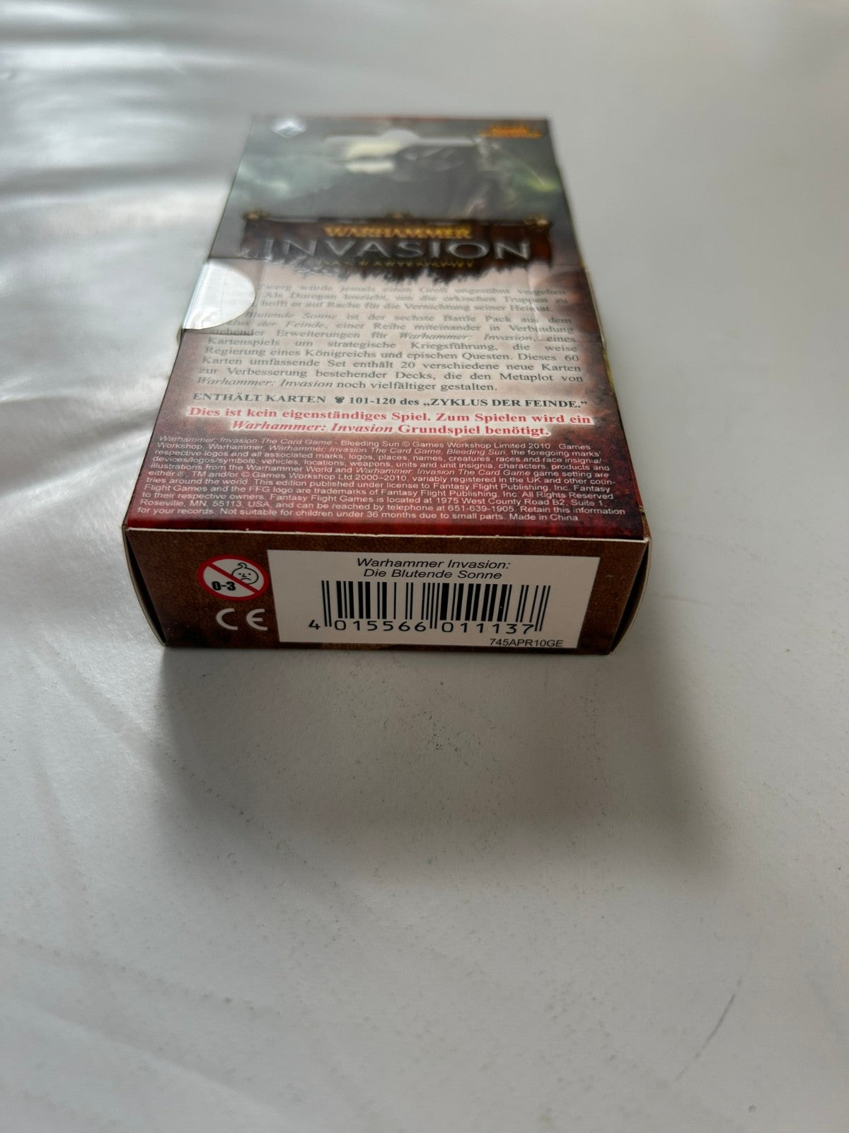 Warhammer Invasion die blutende Sonne Battle Pack Deutsch Unbespielt - Ansicht 8