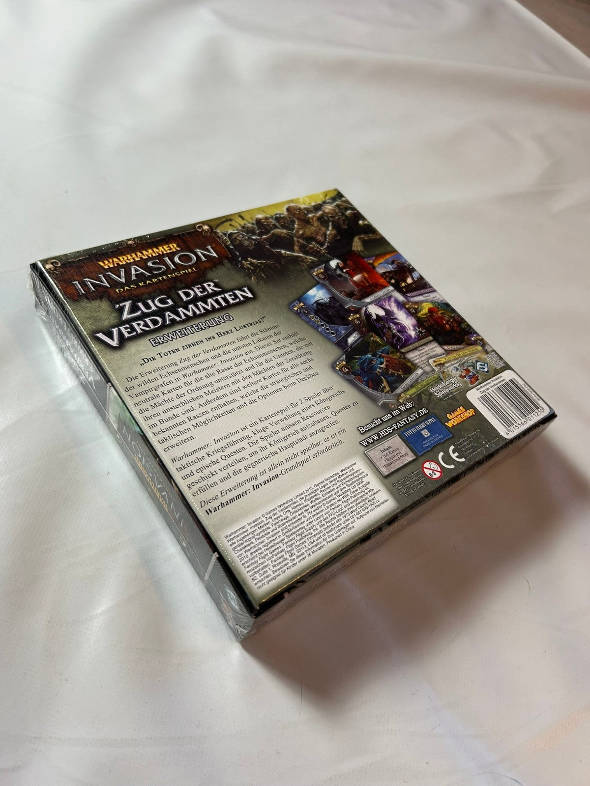 Warhammer Invasion Zug der Verdammten Erweiterung (Deutsch) Unbespielt in Folie - Ansicht 9