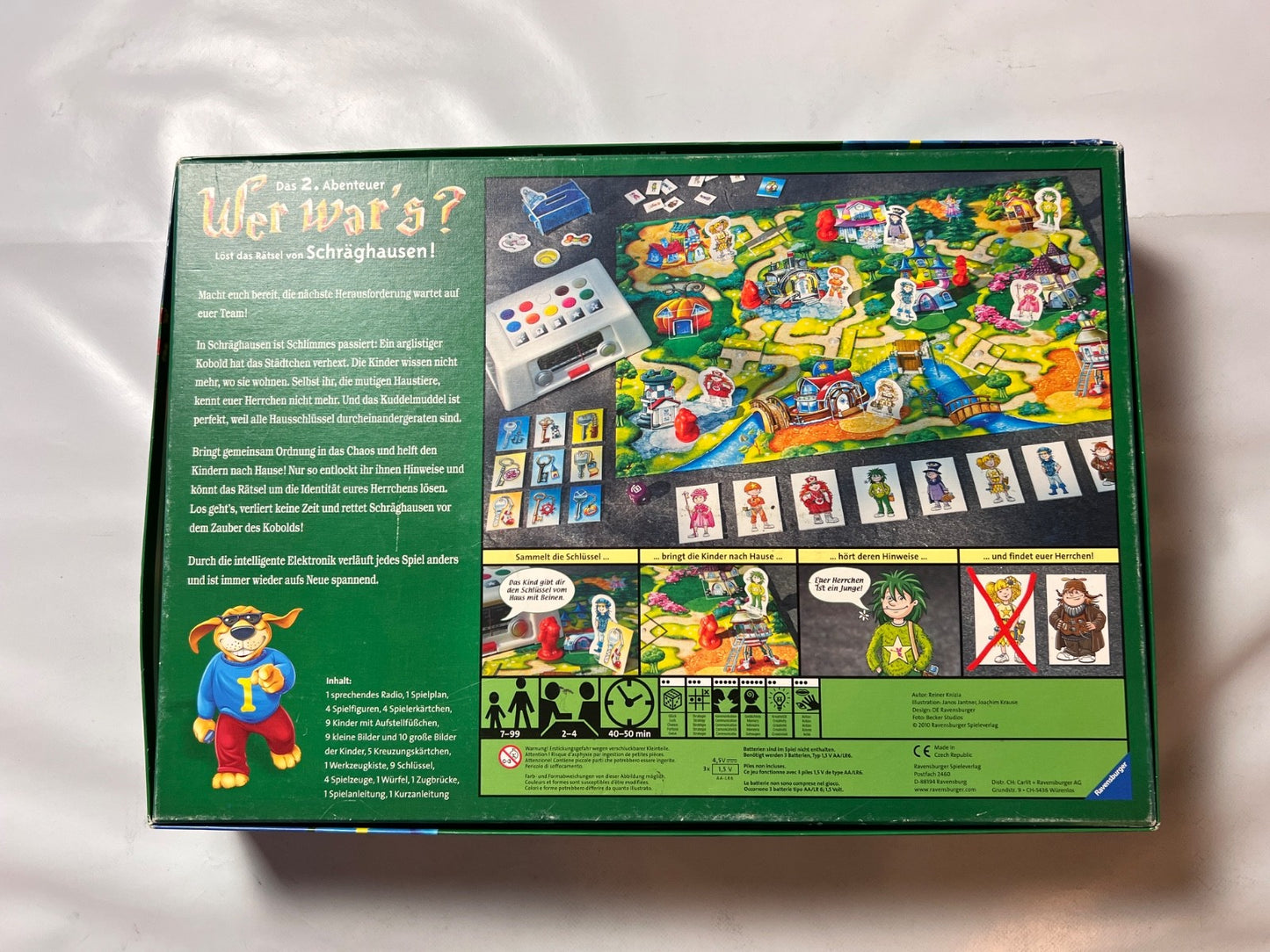 Wer wars 2 Abenteuer Brettspiel Spiel Ravensburger Vollständig - Ansicht 10