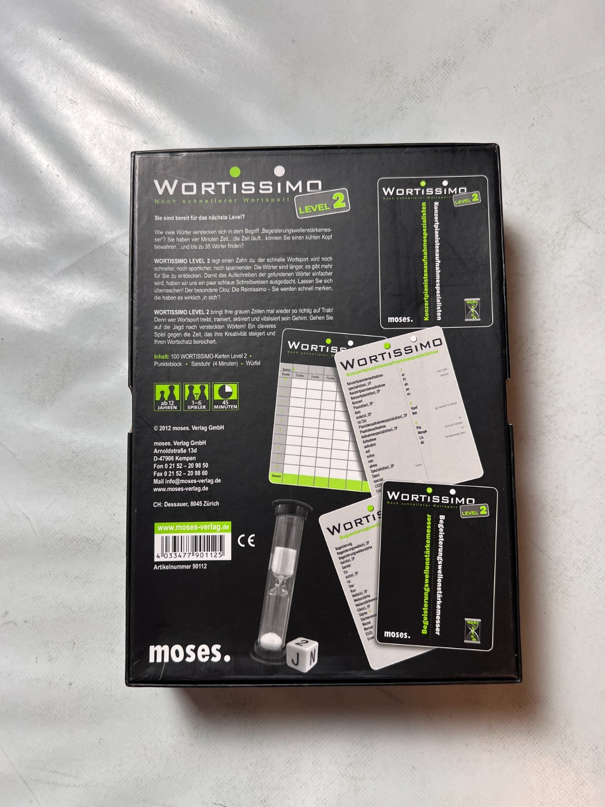 WORTISSIMO Level 2 Noch schnellerer Wortsport von Moses Vollständig - Ansicht 8