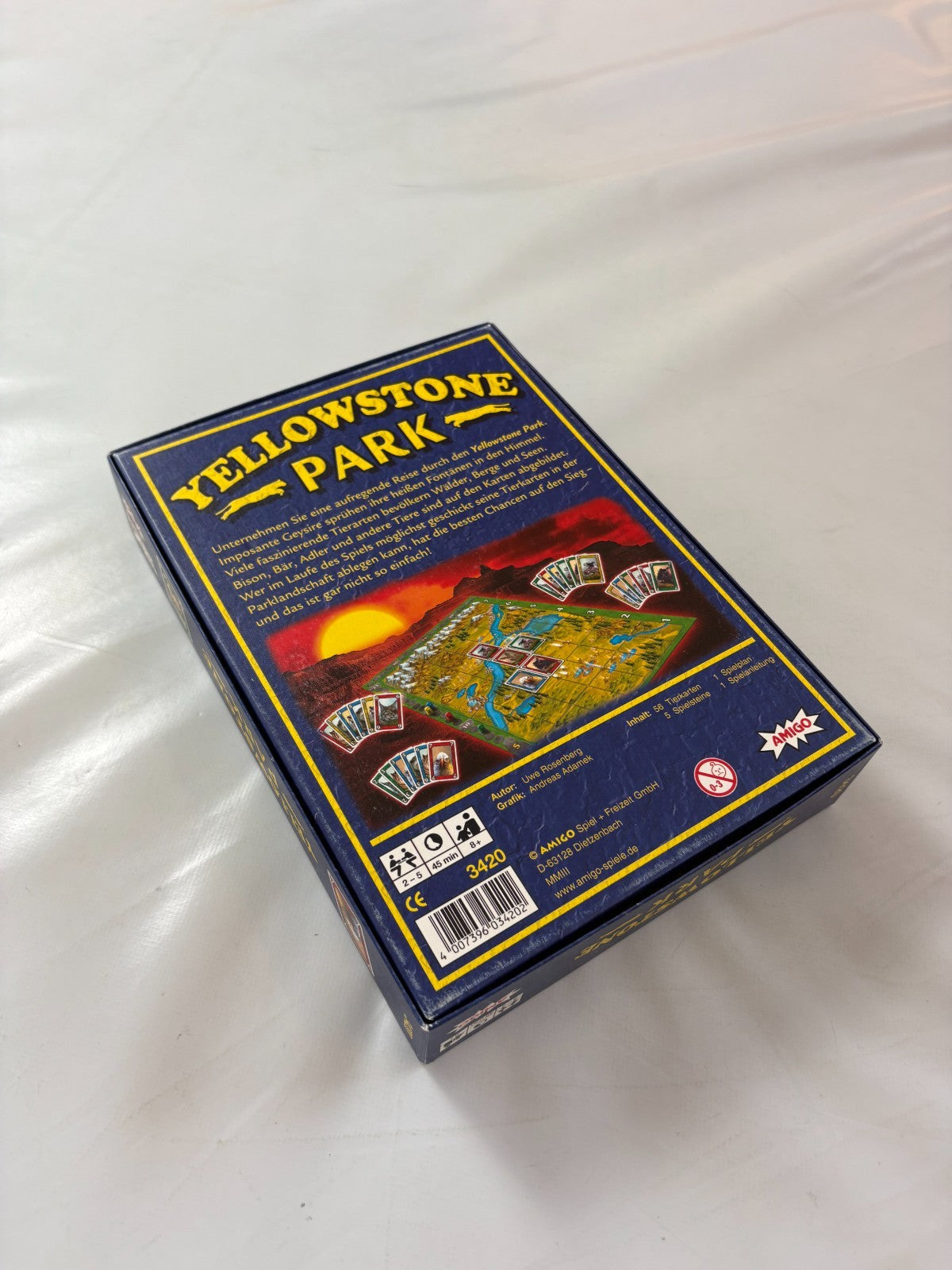 Yellowstone Park Uwe Rosenberg AMIGO Vollständig - Ansicht 12