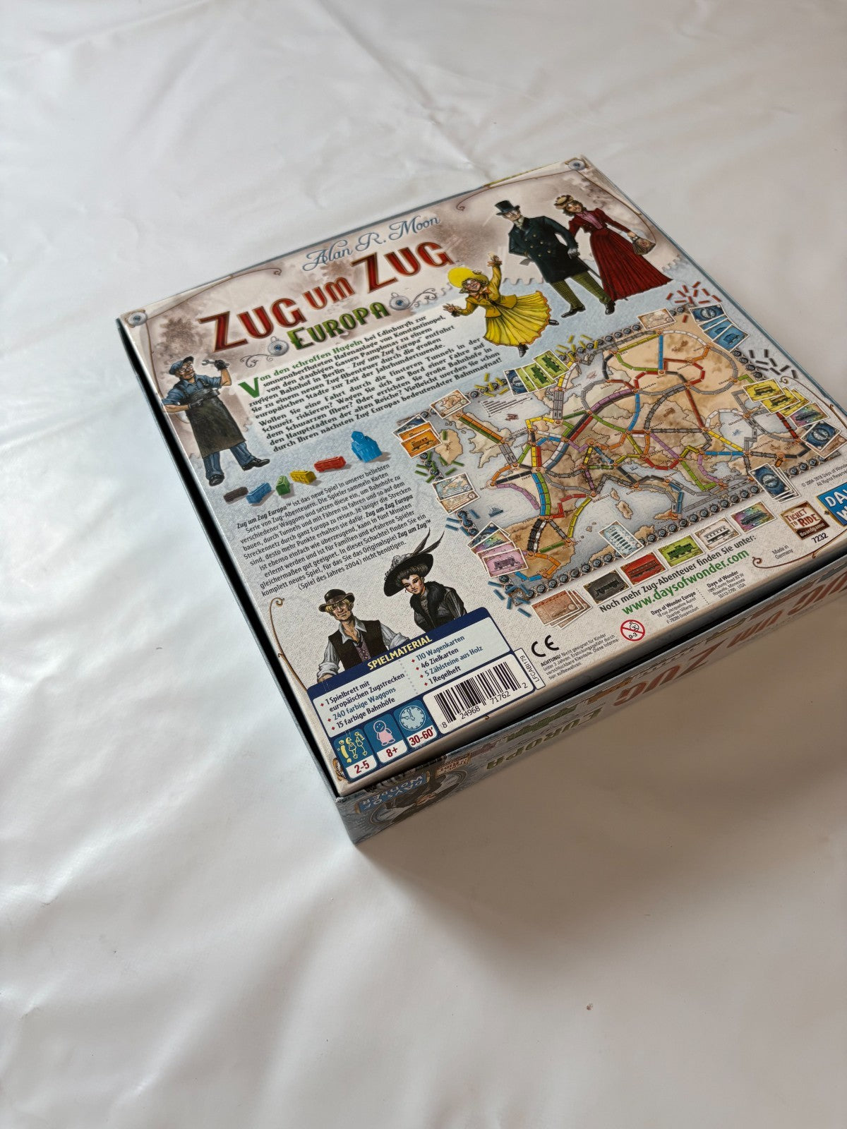 Zug um Zug Europa - Days of Wonder - Vollständig - Ansicht 13