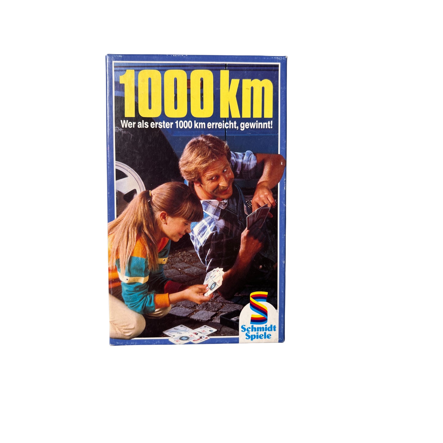 1000 km Kilometer Kartenspiel Spiel Retro Schmidt Spiele – SKU A8358 – Kartenspiel gebraucht kaufen bei Brettspielimperium