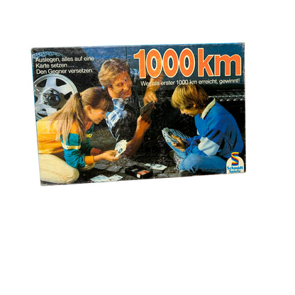 1000 KM Spiel - Kilometer Schmidt Spiele - große Ausgabe – SKU A6947 – Gesellschaftsspiel gebraucht kaufen bei Brettspielimperium