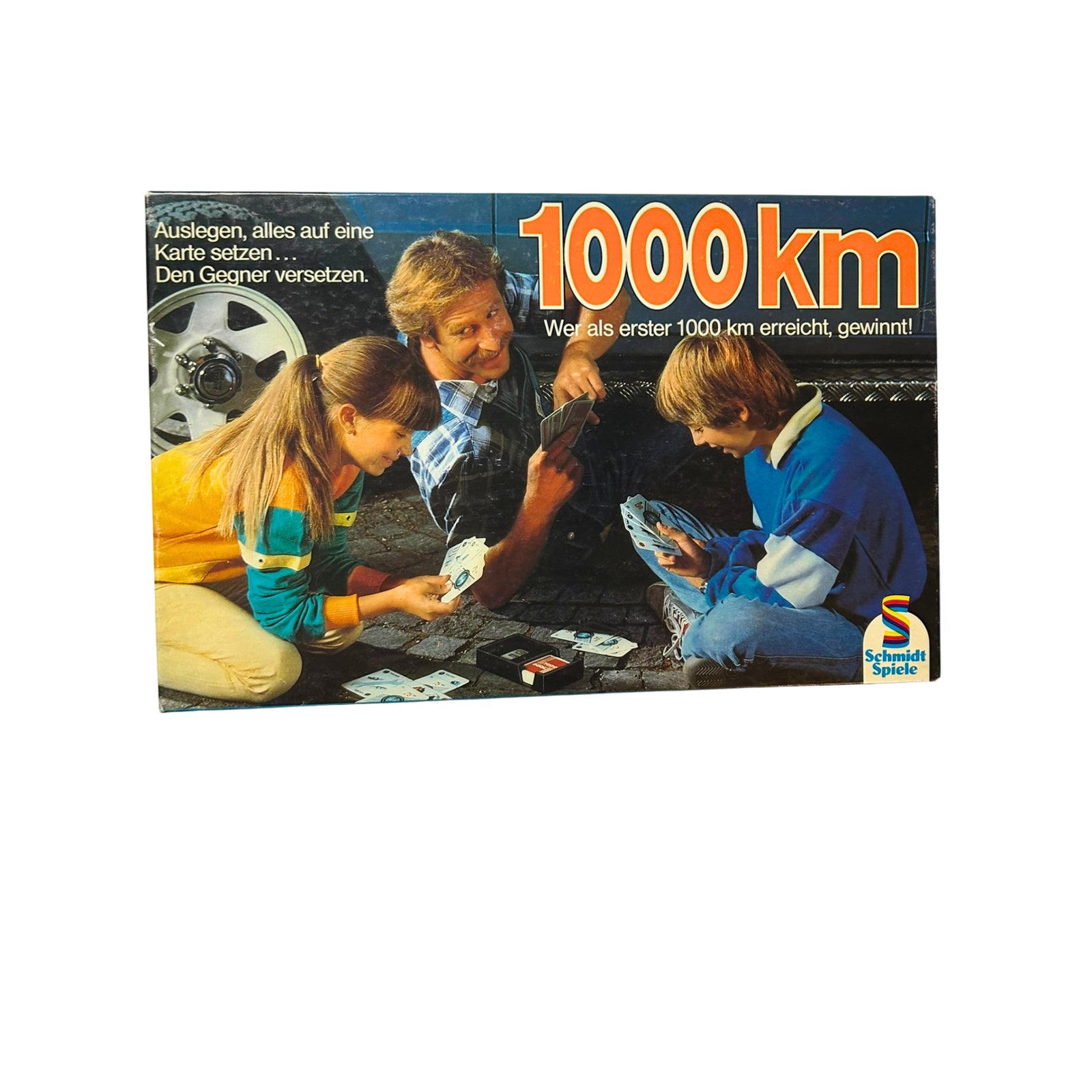 1000 KM Spiel - Kilometer Schmidt Spiele - große Ausgabe – SKU A7464 – Gesellschaftsspiel gebraucht kaufen bei Brettspielimperium