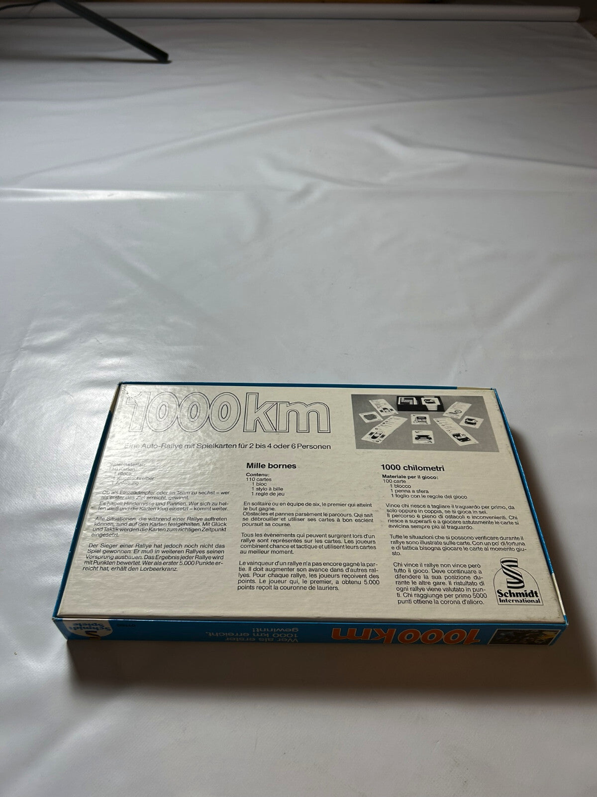1000 KM Spiel - Kilometer Schmidt Spiele - große Ausgabe - Vollständig - Ansicht 12