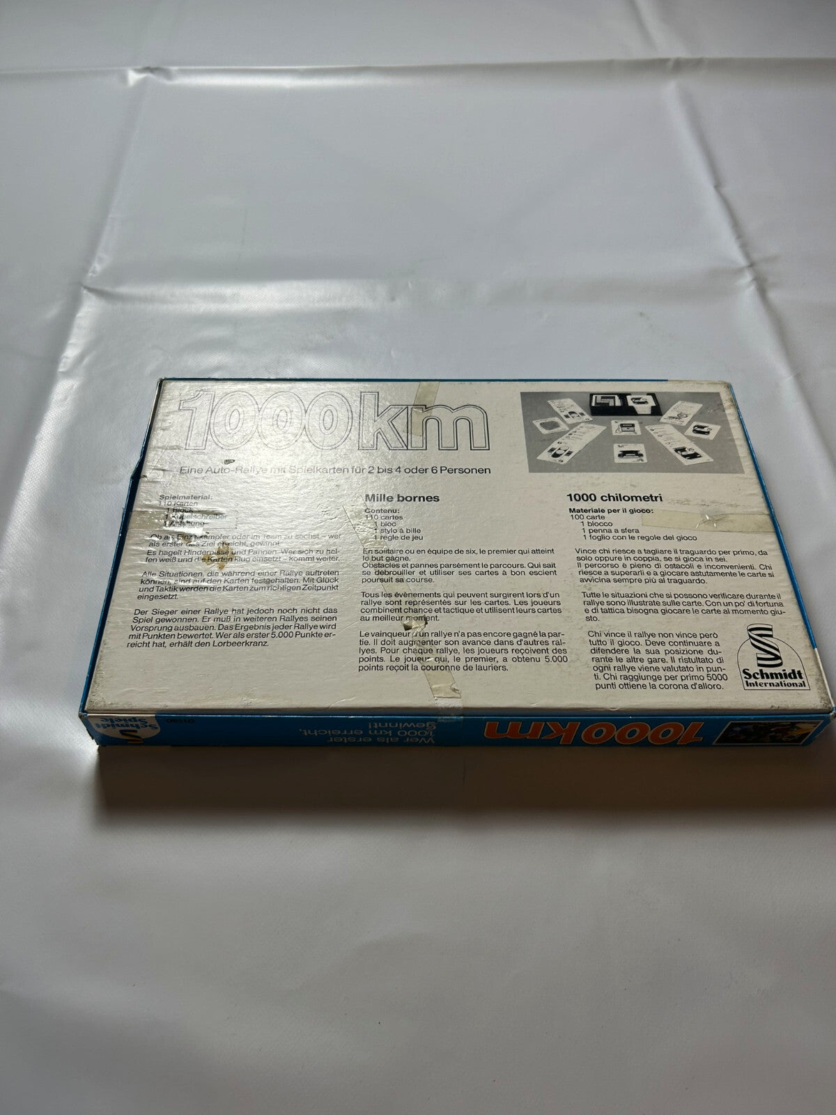 1000 KM Spiel - Kilometer Schmidt Spiele - große Ausgabe - Vollständig - Ansicht 2