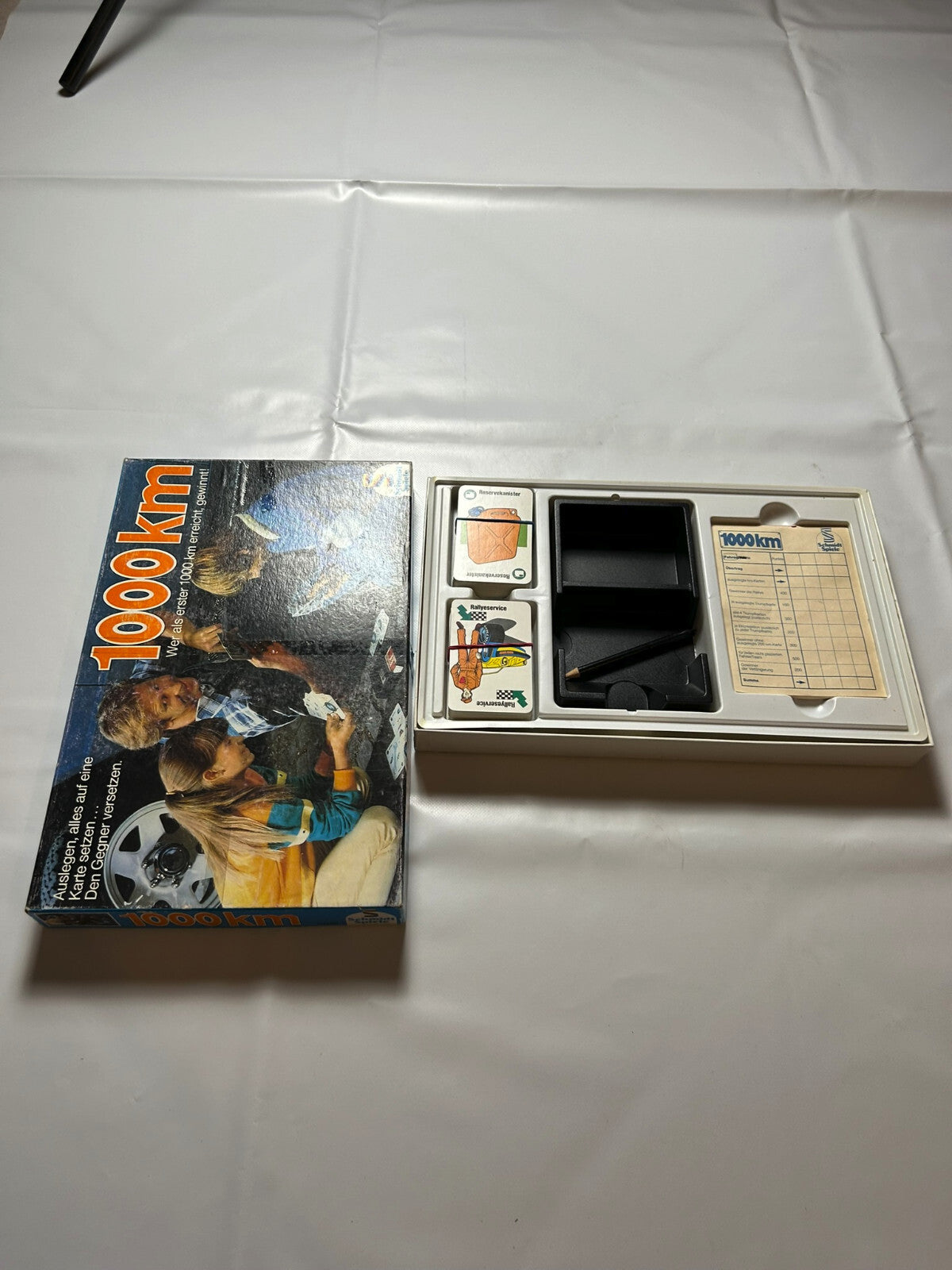 1000 KM Spiel - Kilometer Schmidt Spiele - große Ausgabe - Vollständig - Ansicht 8