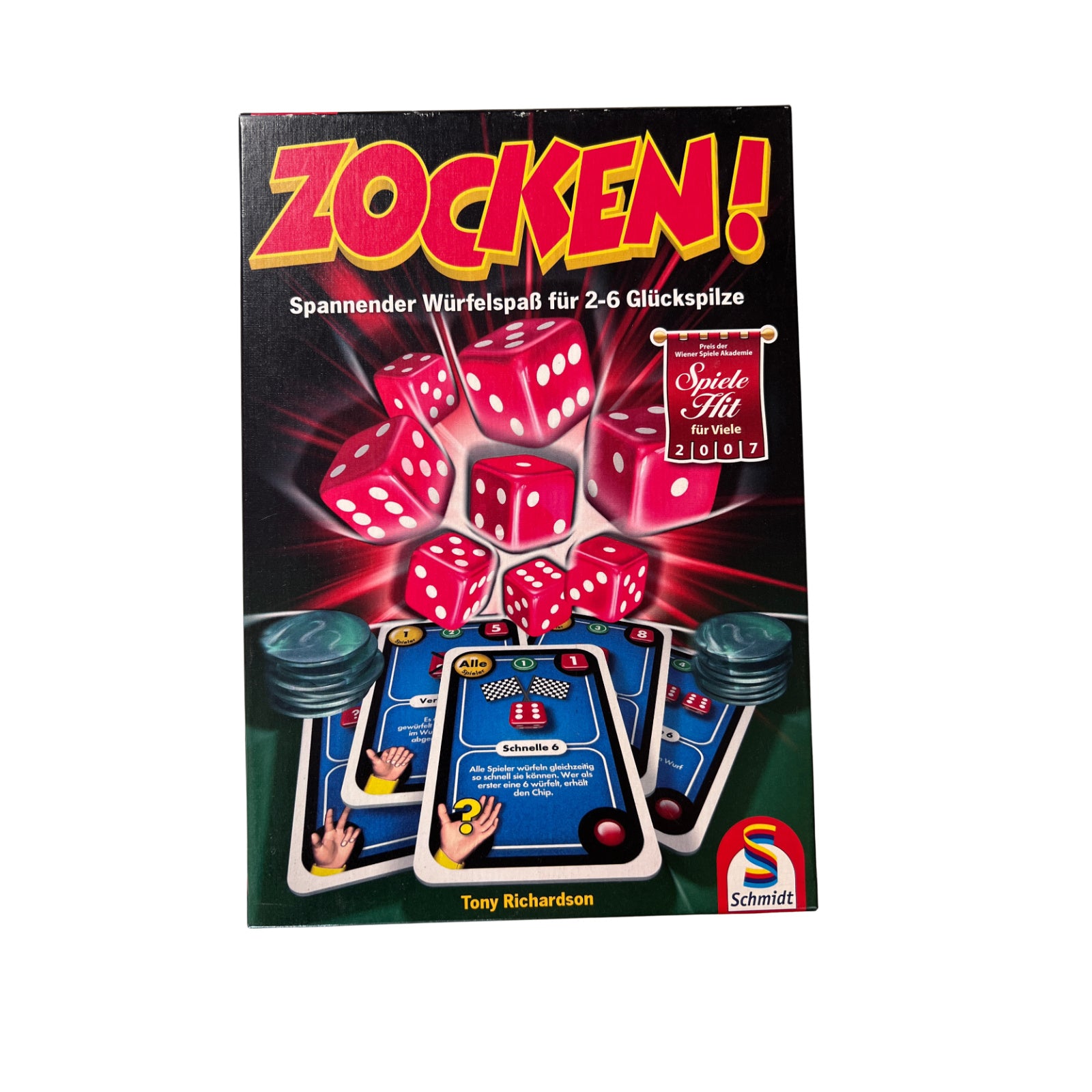 Zocken! - Schmidt Spiele  2007 - vollständig – Brettspielimperium
