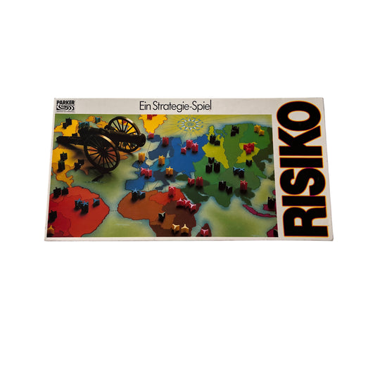 Risiko - Strategiespiel weiß Parker 1982 - Vollständig – Brettspielimperium