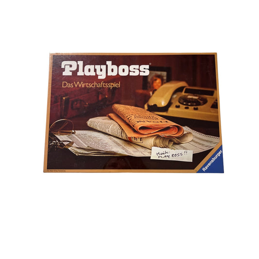 Playboss Ravensburger Das  Wirtschaftsspiel Brettspiel 1977 - NEU in Folie – Brettspielimperium