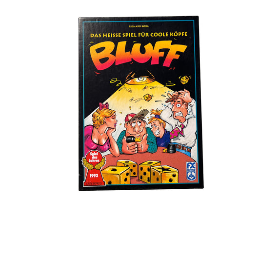 Bluff, Das heiße Spiel für coole Köpfe, 12+, FX Schmid - Vollständig – Brettspielimperium