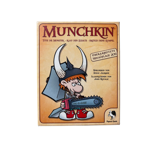Munchkin Pegasus Steve Jackson Überarbeitete Neuauflage 2011 - Vollständig – Brettspielimperium