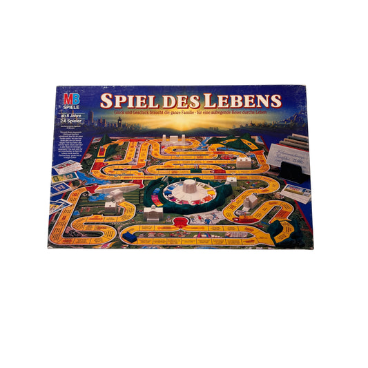 MB Spiele, Spiel des Lebens, 100 Jahre Edition, Vintage 1992, vollständig – Brettspielimperium
