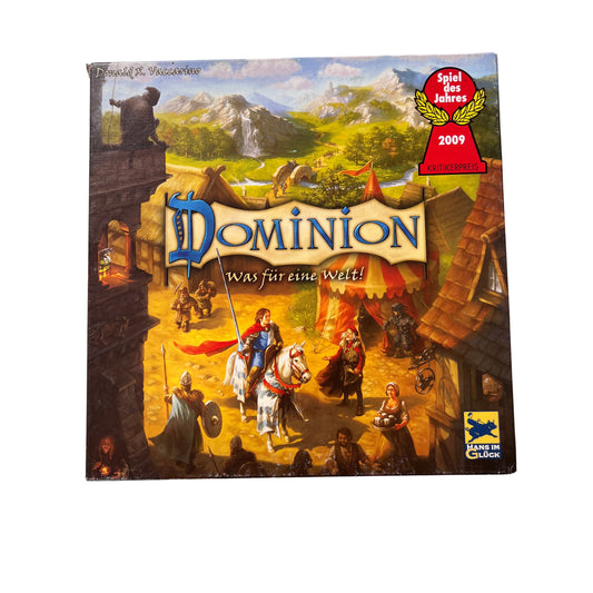 Dominion - Was für eine Welt Basisspiel Hans im Glück - Vollständig – Brettspielimperium