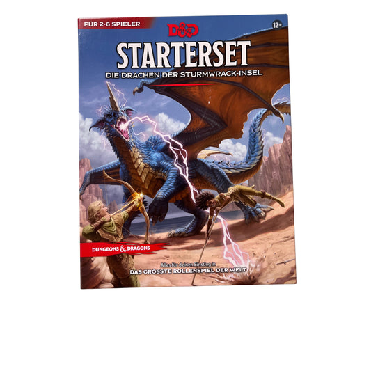 Dungeons & Dragons Starterset D&D DND Drache der Sturmwrackinsel - Unbespielt – Brettspielimperium