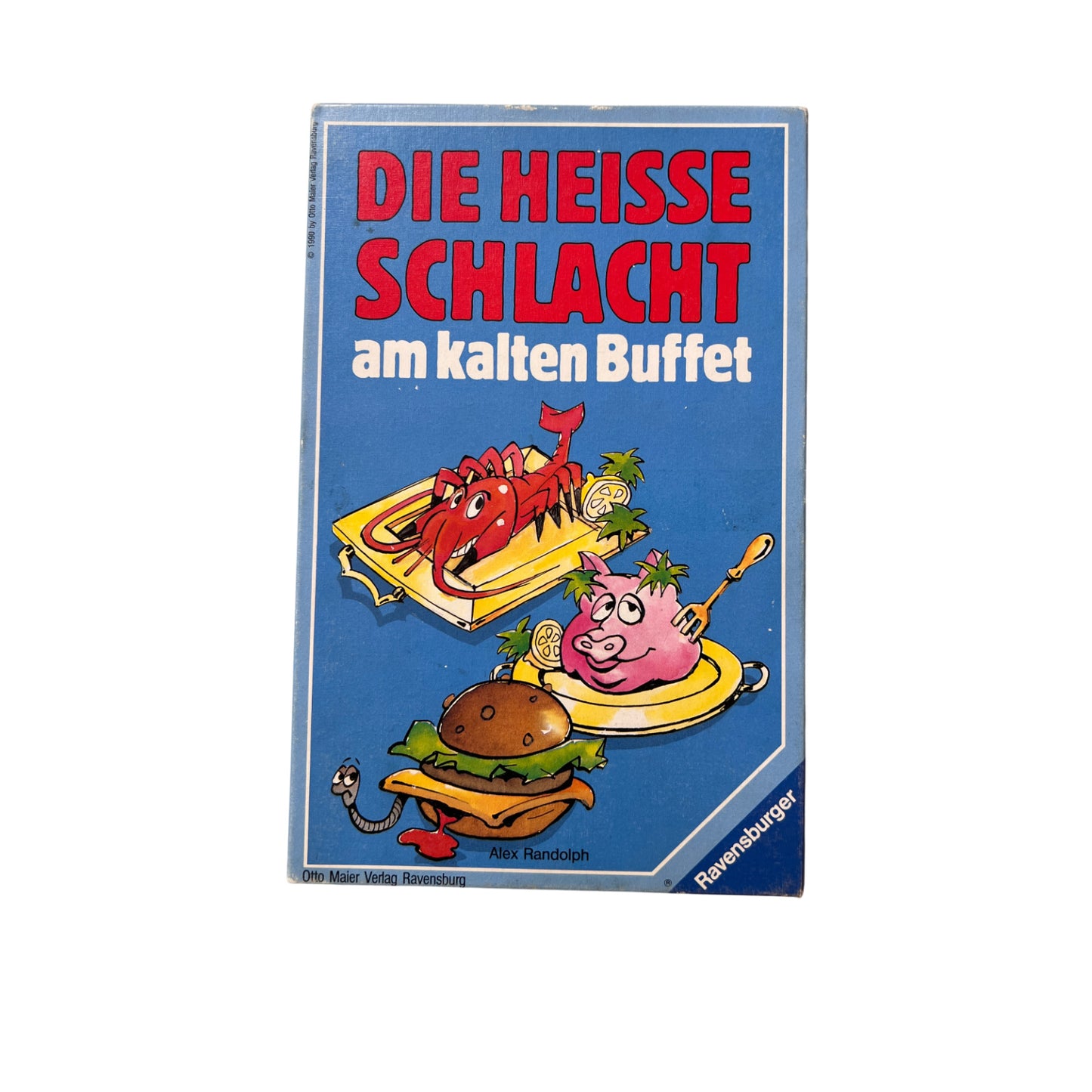 Die heisse Schlacht am kalten Buffet - Ravensburger 1990 - Vollständig – Brettspielimperium