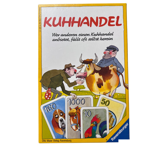 KUHHANDEL RAVENSBURGER Kartenspiel Spiel VON RÜDIGER KOLTZE  - Vollständig – Brettspielimperium